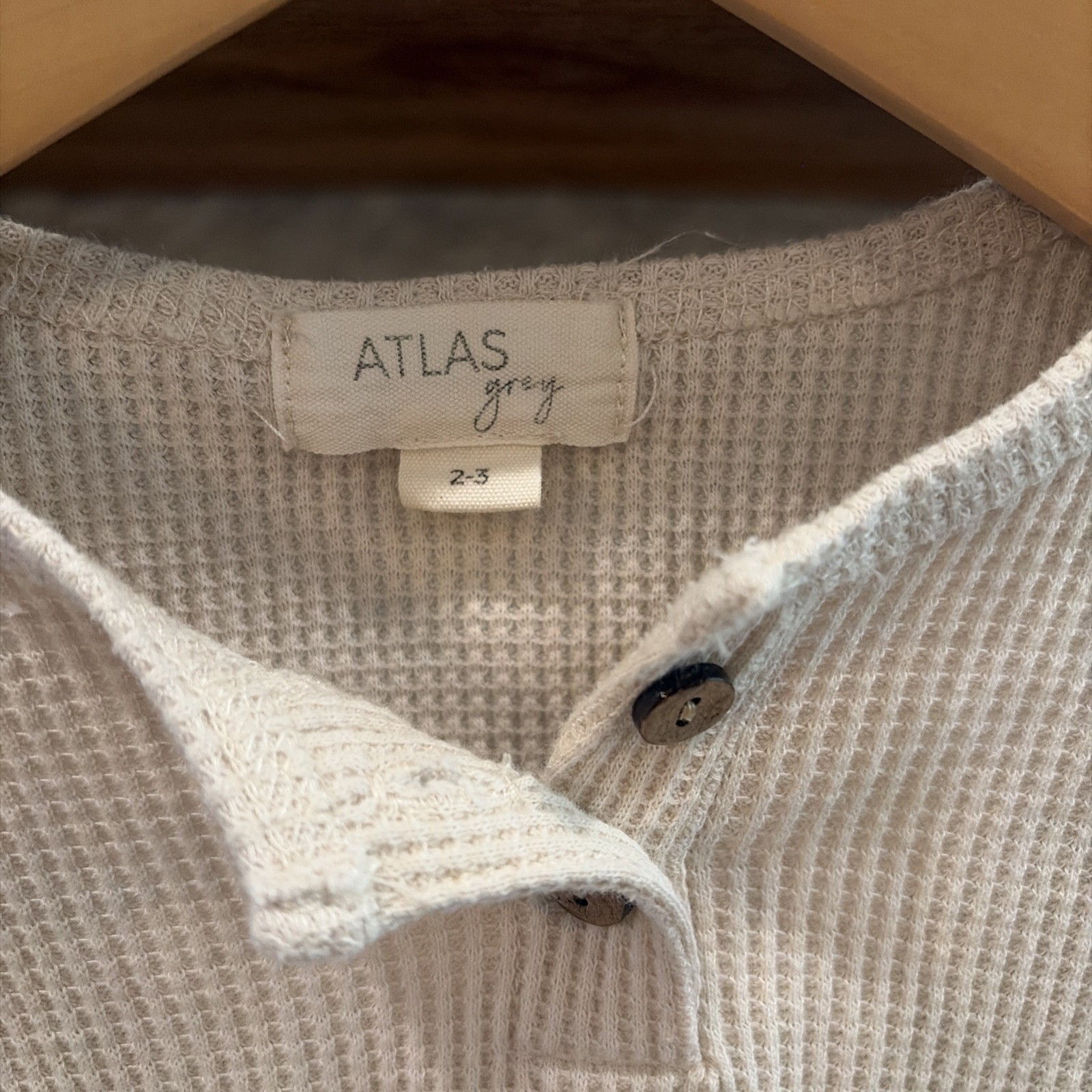 Atlas Grey Outfit Set 2-3T Beige