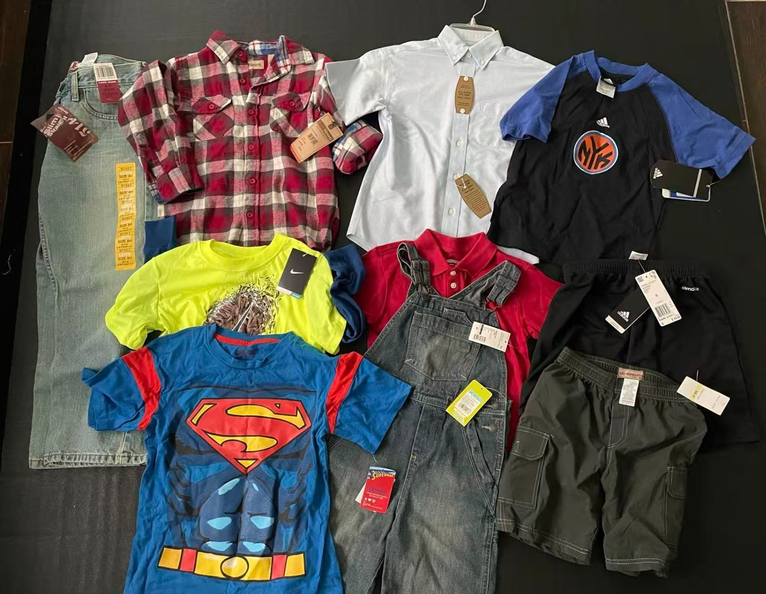 Boys Clothing Bundle – Cool Shirts + Jeans | Great for School & Play (Size ~4–8)