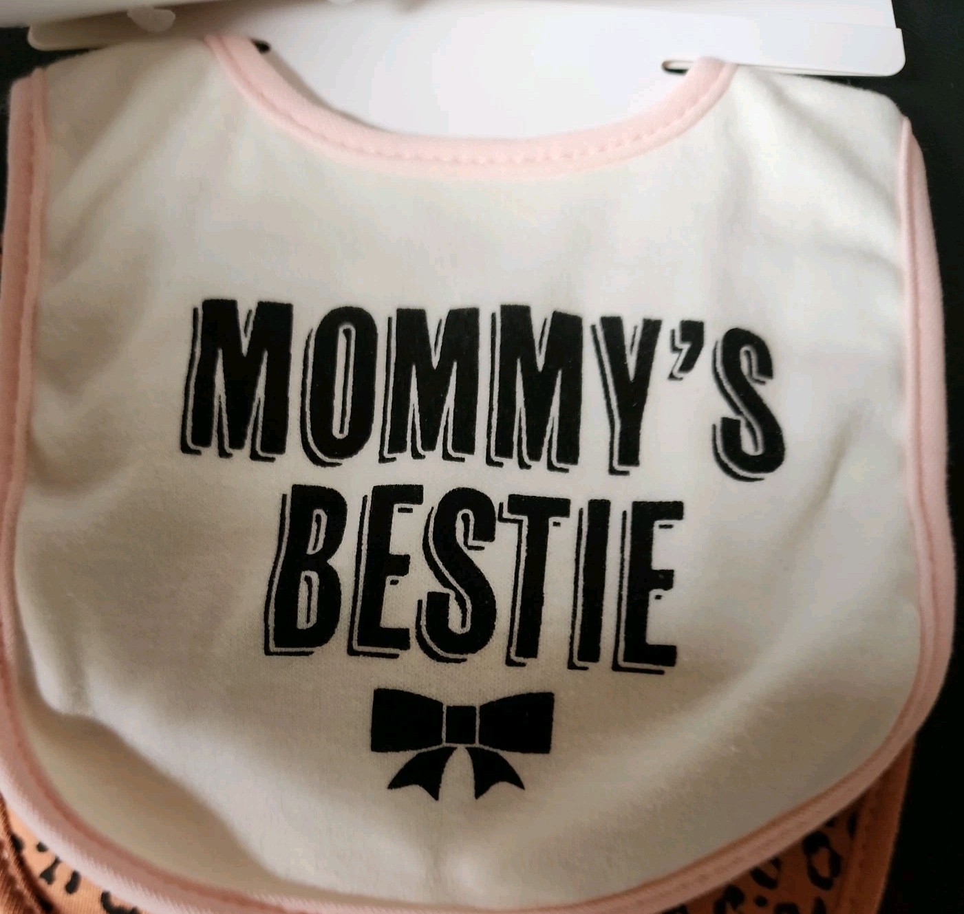 Adorable Hudson Baby 5 Piece Set Bibs & Booties Pink B3