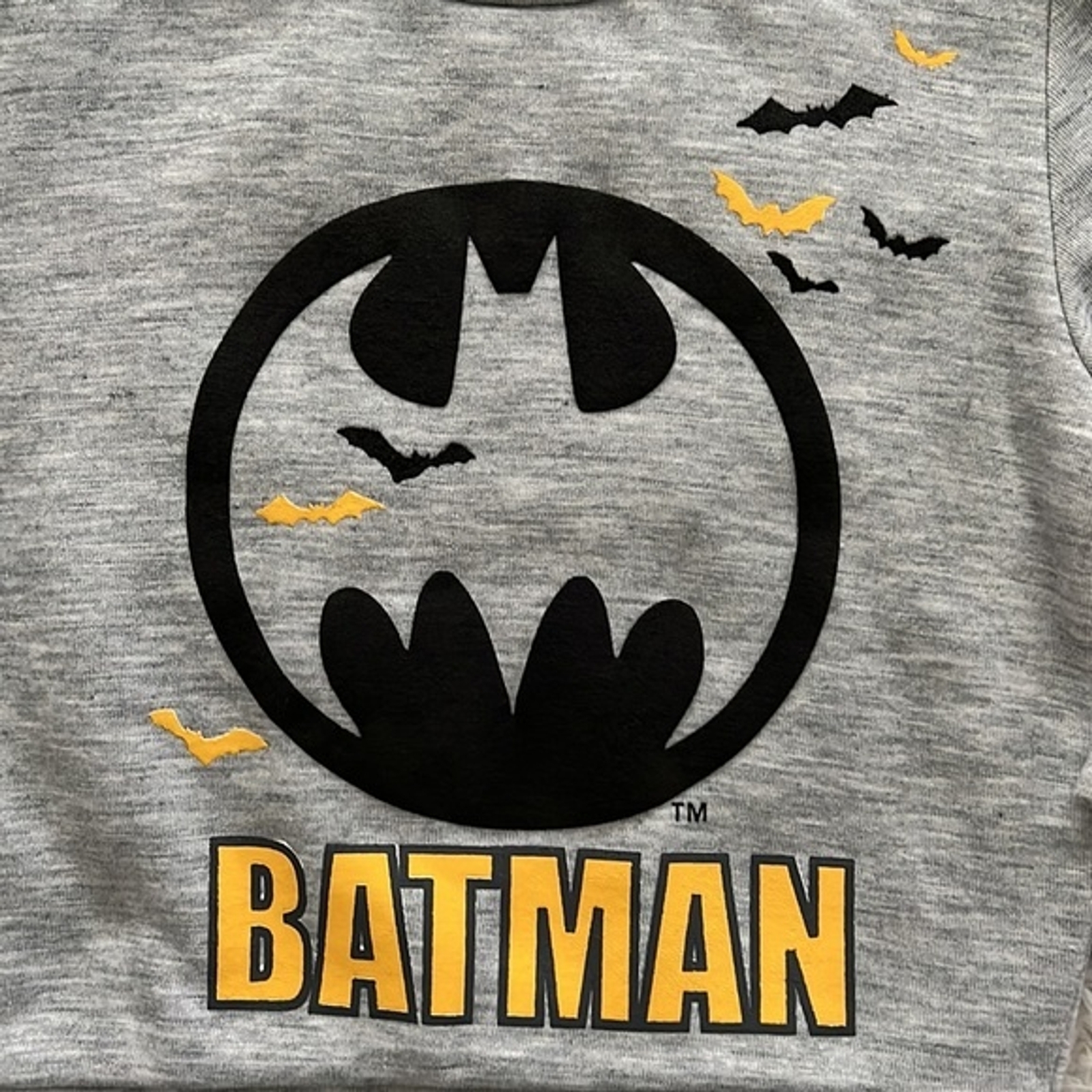 Batman Kids Matching Set Size 2T Toddler Fleece Winter Fall Outfit Dc Comics
