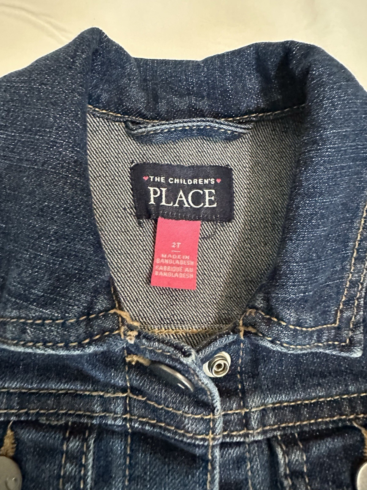 Girls Outfit (jeans Jacket And Unicorn t-Shirt Old Navy) 2T