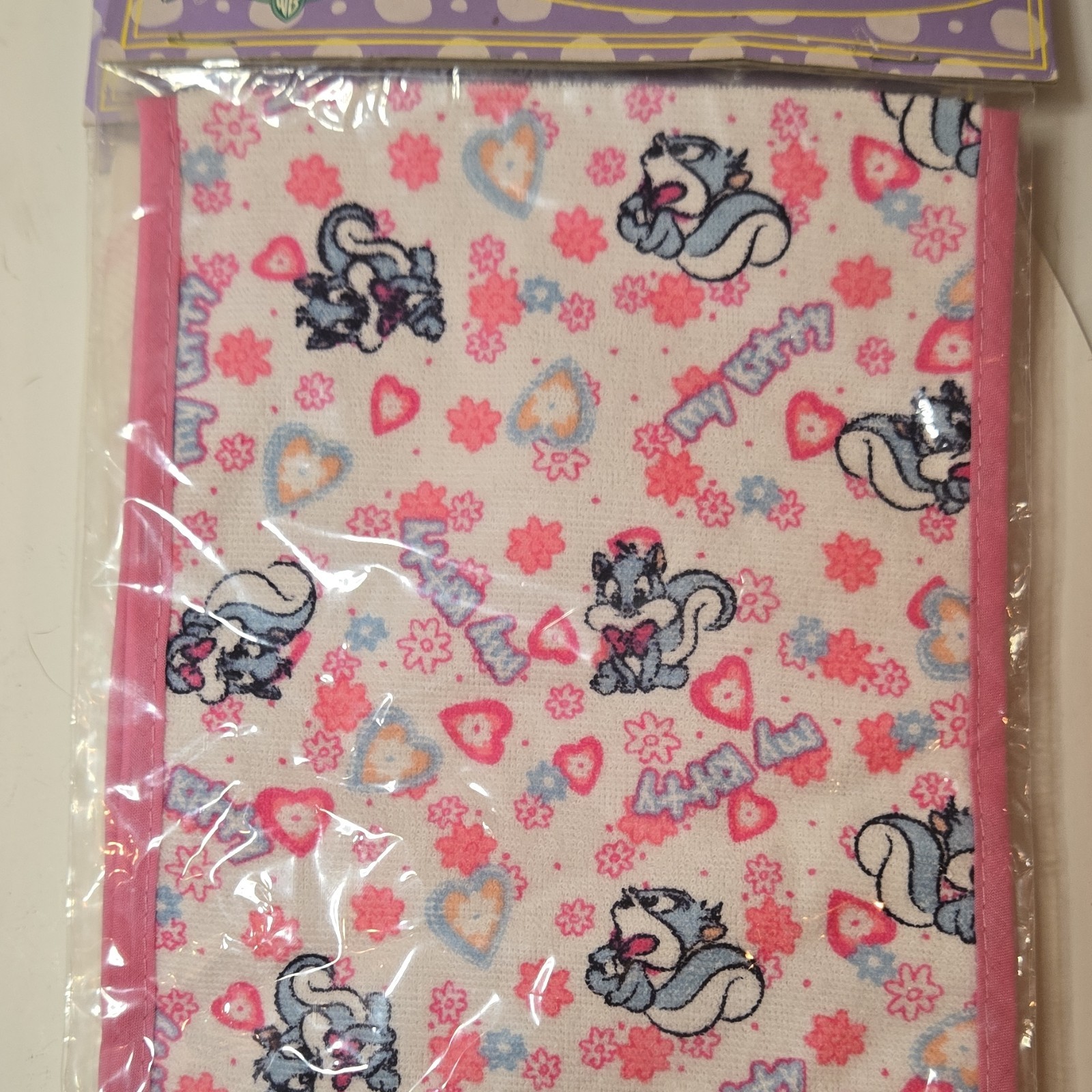 Baby Looney Tunes Tee Shirt & Burp Cloth. A1 Tweety Bugs Bunny Pepe Le Pew