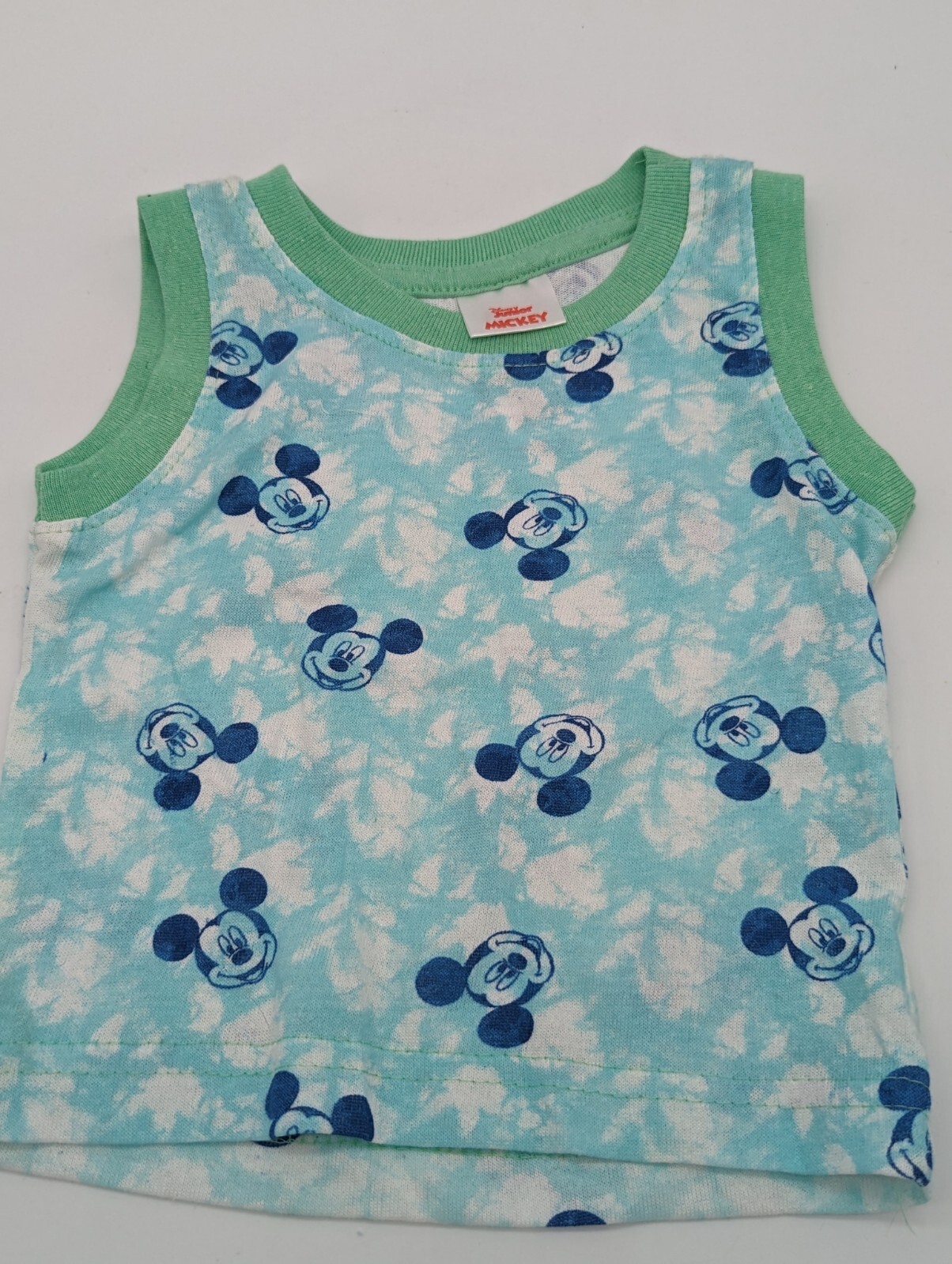 Disney Mickey Mouse & Nickelodeon Baby Shark 12M 3 PC Sets Shirt Tank Shorts New