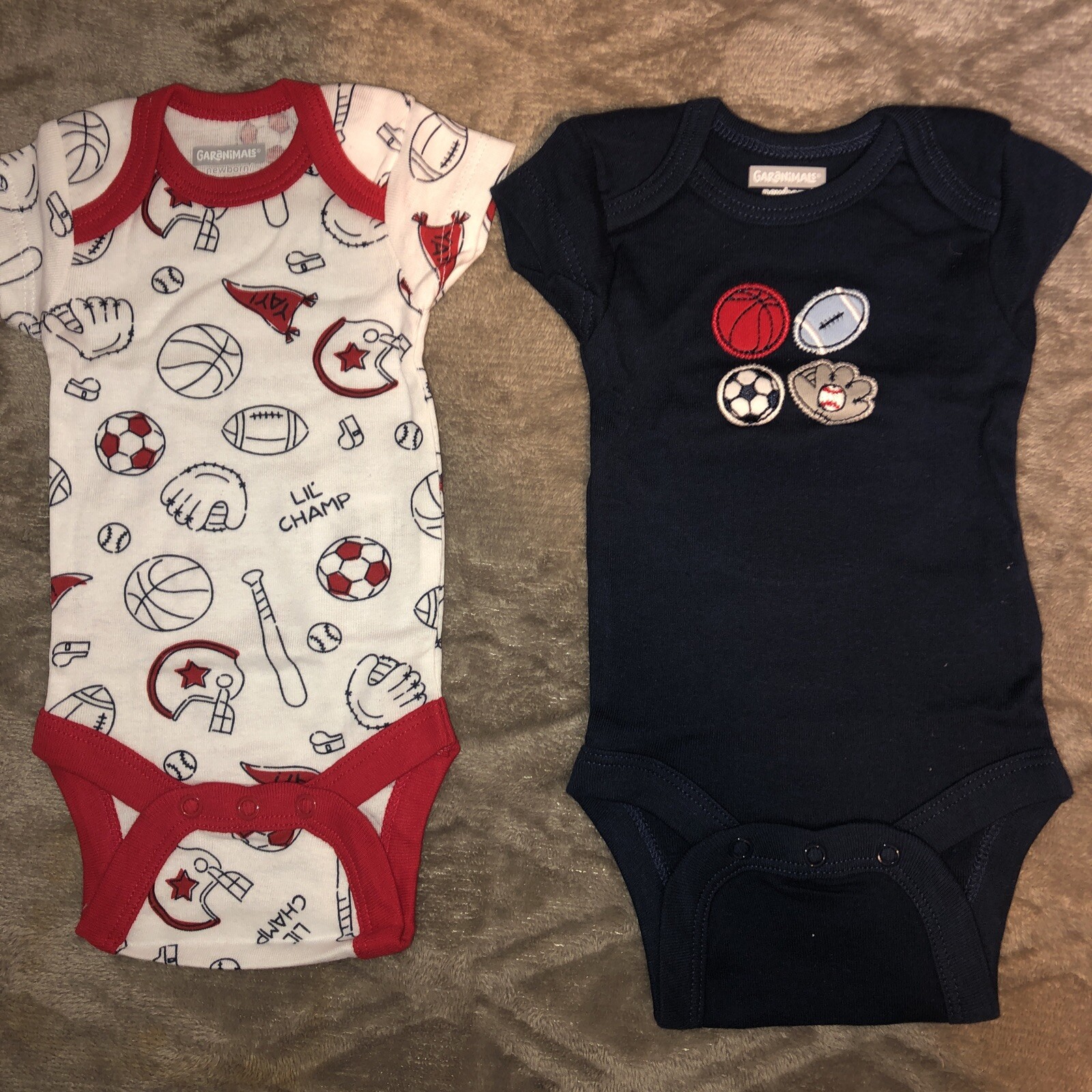 Garanimals Boy’s 3-6 Month,2- Bodysuits .