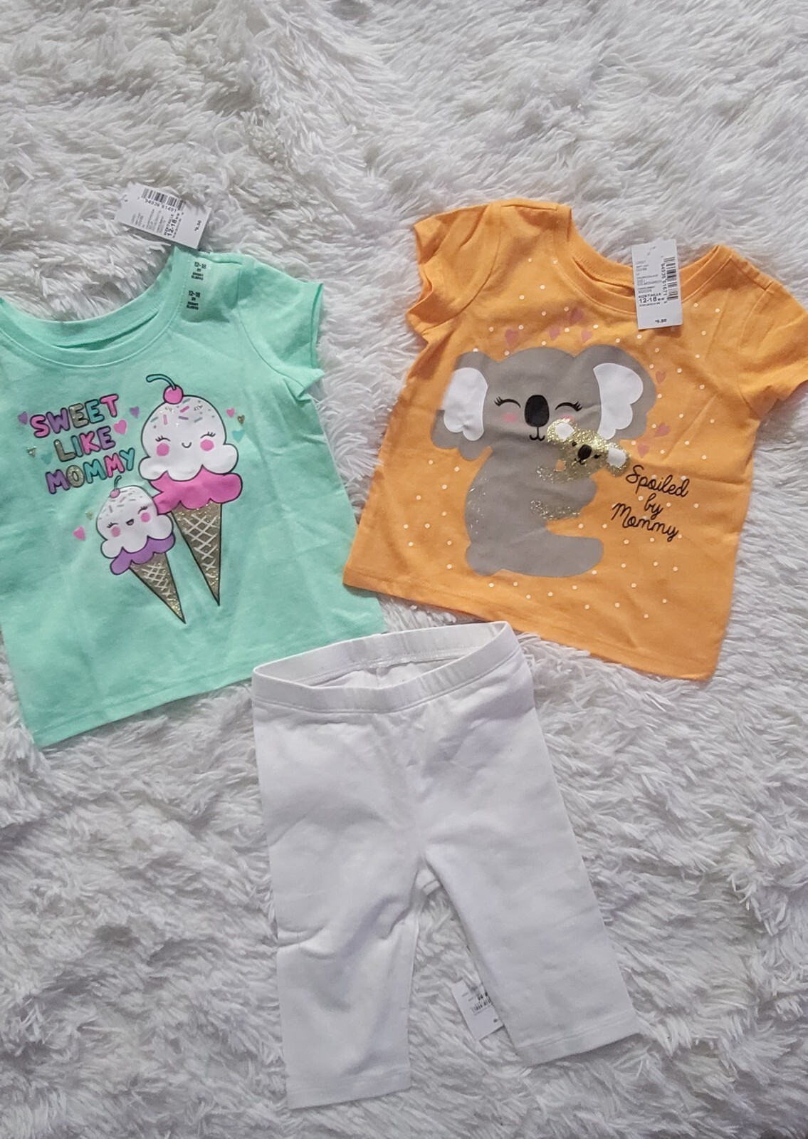 Lot of 3 Baby Girls Bundles Baby Place Children’s Place Outfits Size 12-18 Month