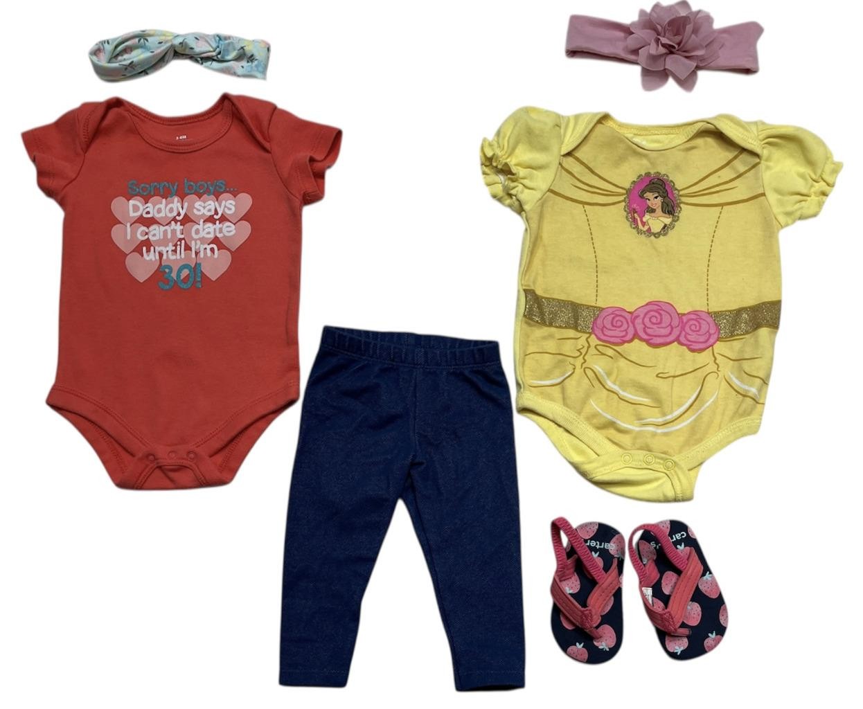 Baby Girl 3 Months 3-6 Months NIKE Carter’s Summer Clothes Outfits Sets Bundle