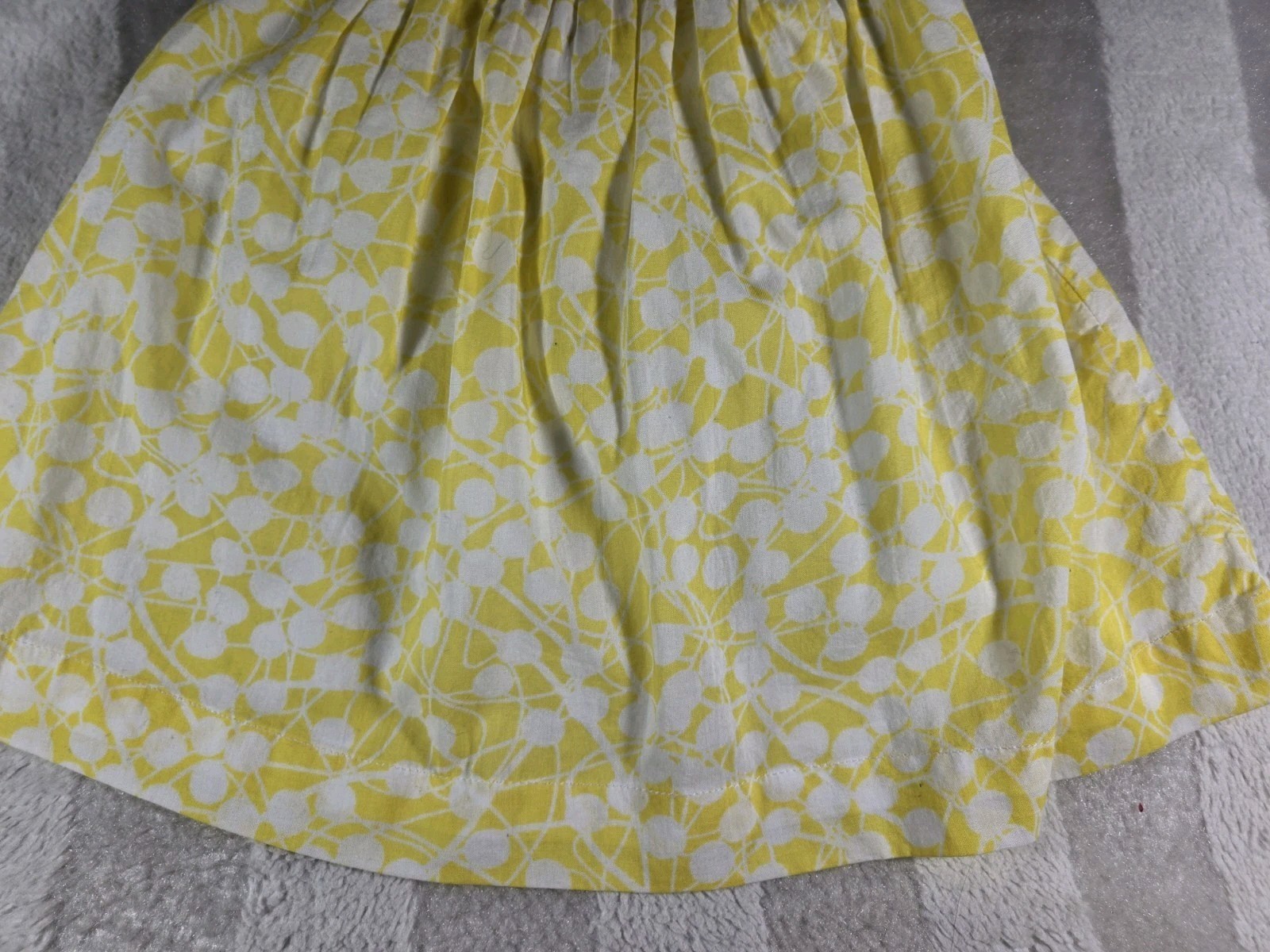First Impressions Baby Girls Floral Yellow EASTER Dress Set 3-6 Months NWT