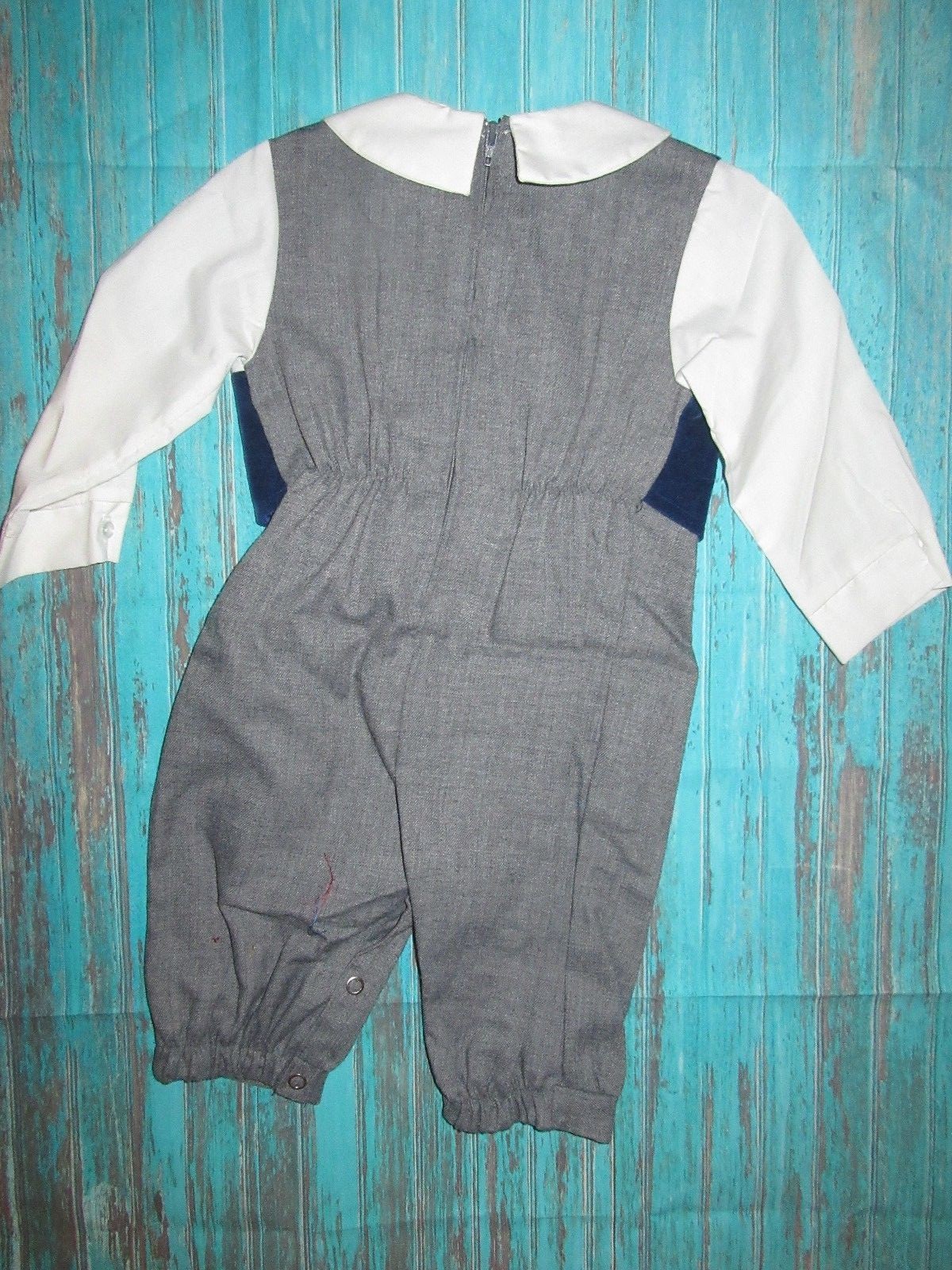 VTG Good Lad Newsboy/Knicker One-piece Outfit Size 18 Months