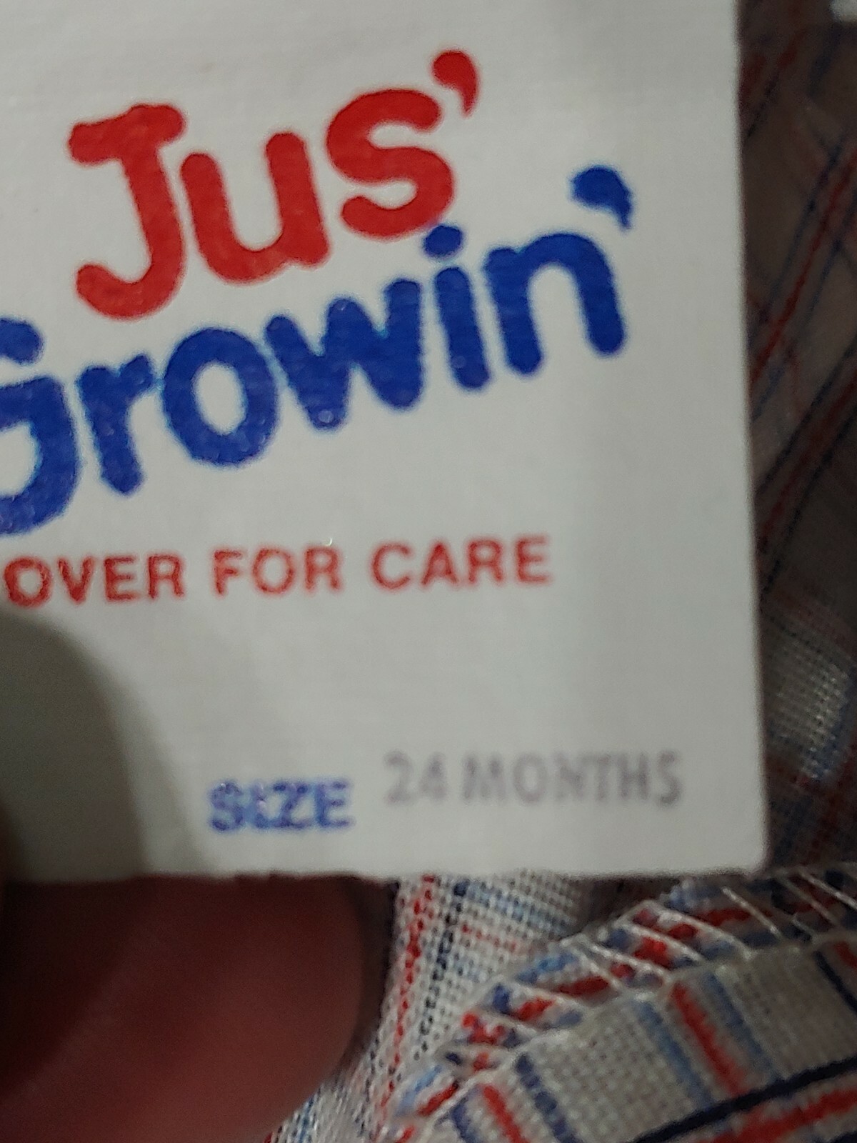 Jus Growin toddler boys vest,pants,shirt size 24 months