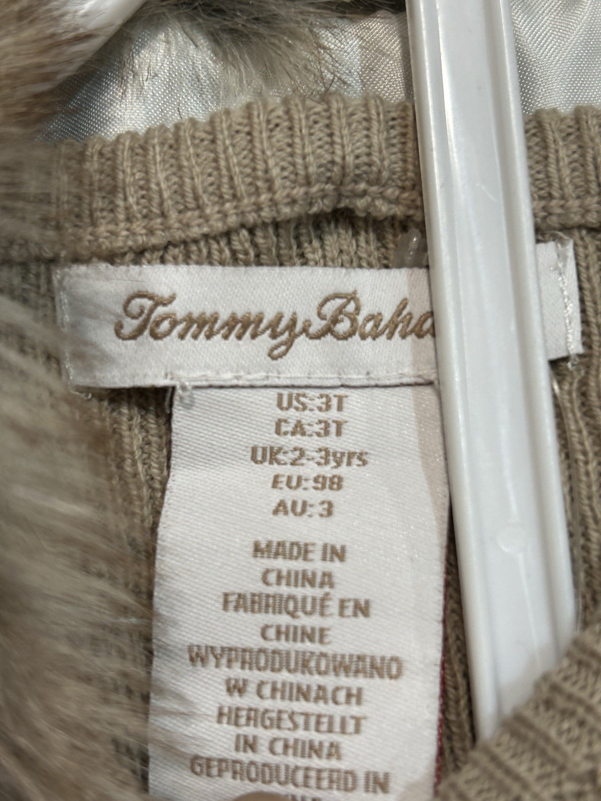 NWT Tommy Bahama Girls 3T Knit 3 Piece Skirt Shirt Vest Fair Isle Christmas