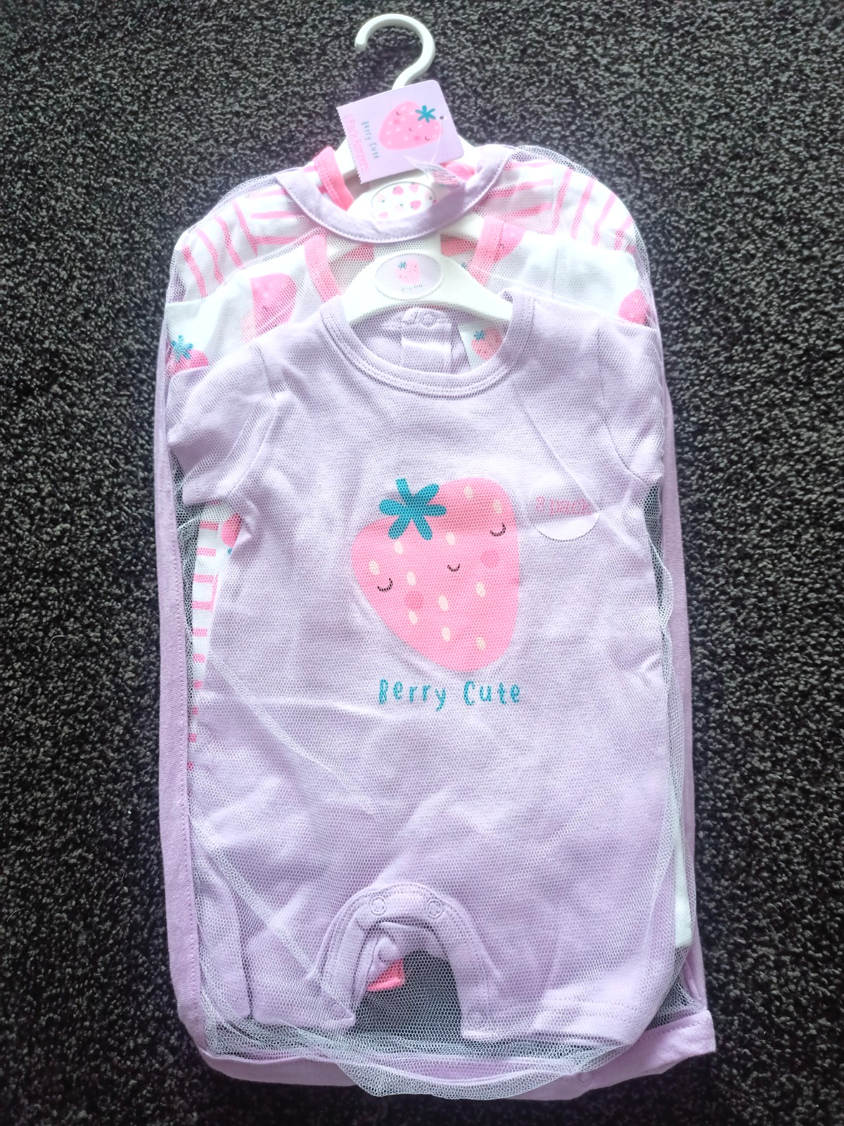 Set of 3 Babies Baby Grow Short Leg Body Suit Sleep Vest Romper