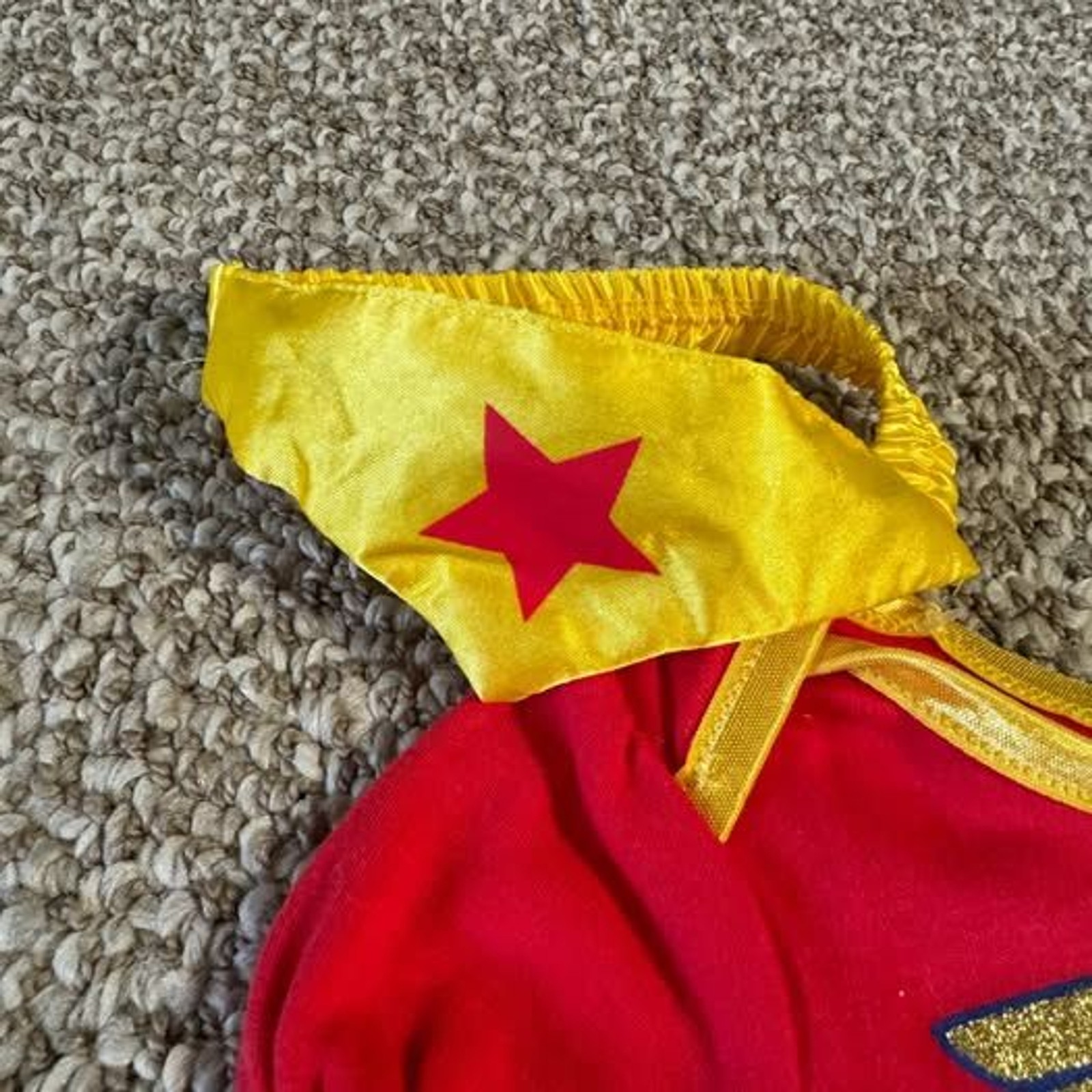 DC Wonder Woman Baby Girl Costume Tutu Bodysuit Cape Headband 3-6 Months