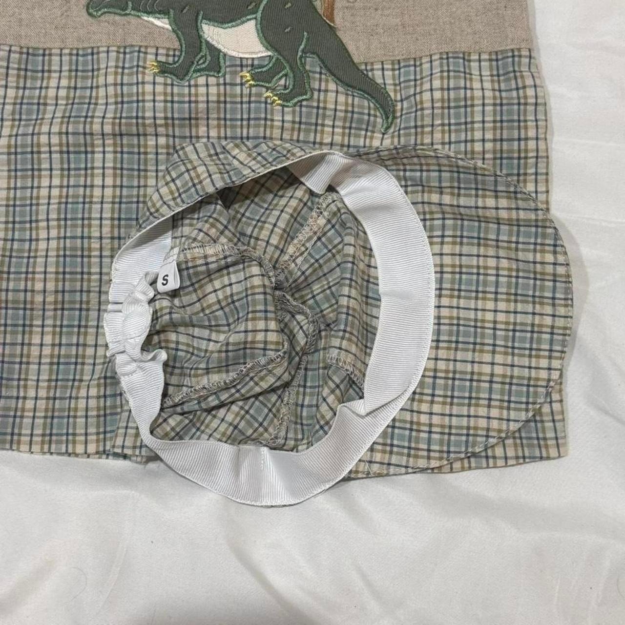 🦖 VINTAGE 90s Good Lad Dinosaur Romper True 3 piece Set Size 6-9 M