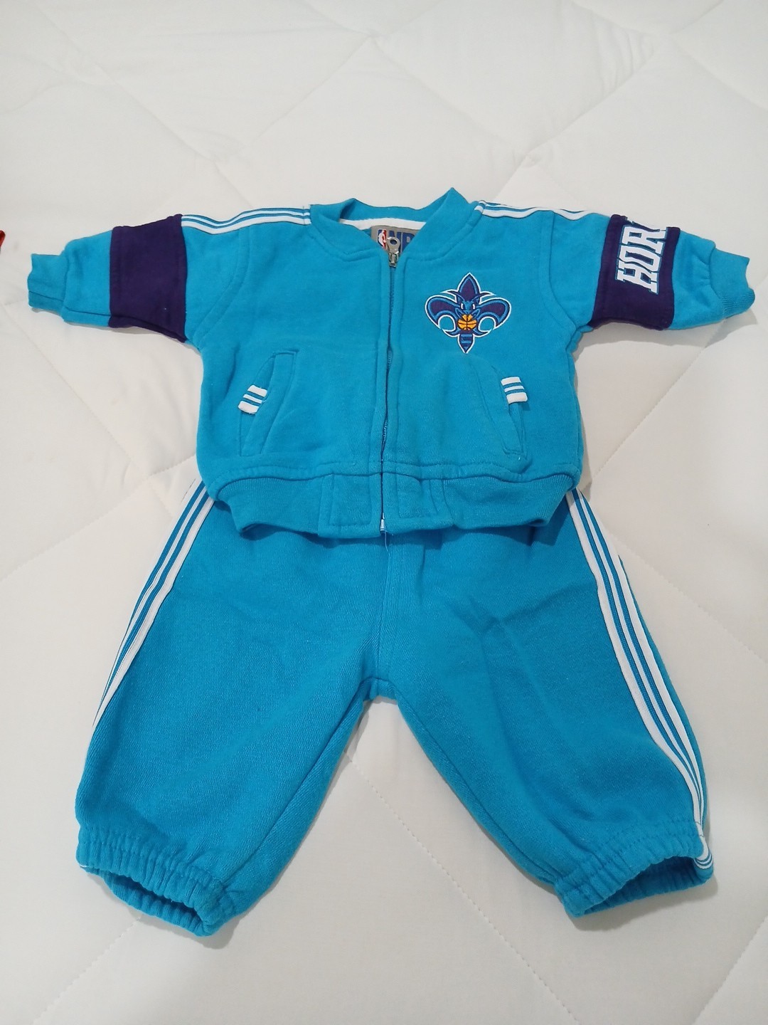 VINTAGE Y2K Hornets Baby Track Suit 2-Piece 0-3 Months Outfit