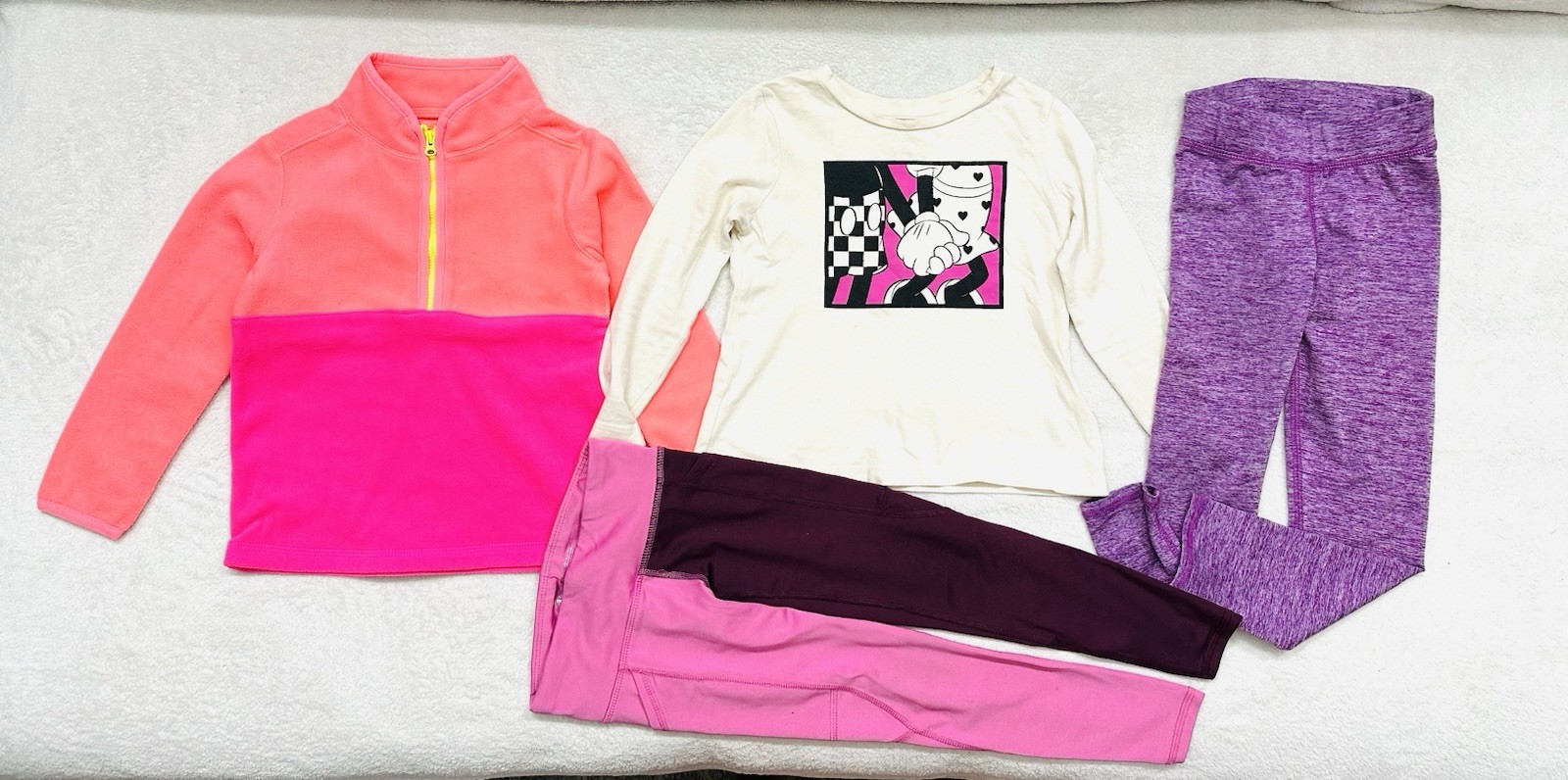 Lot Of Girl Clothes Size 4/5 Years Gap, Athletic Excellent Condition