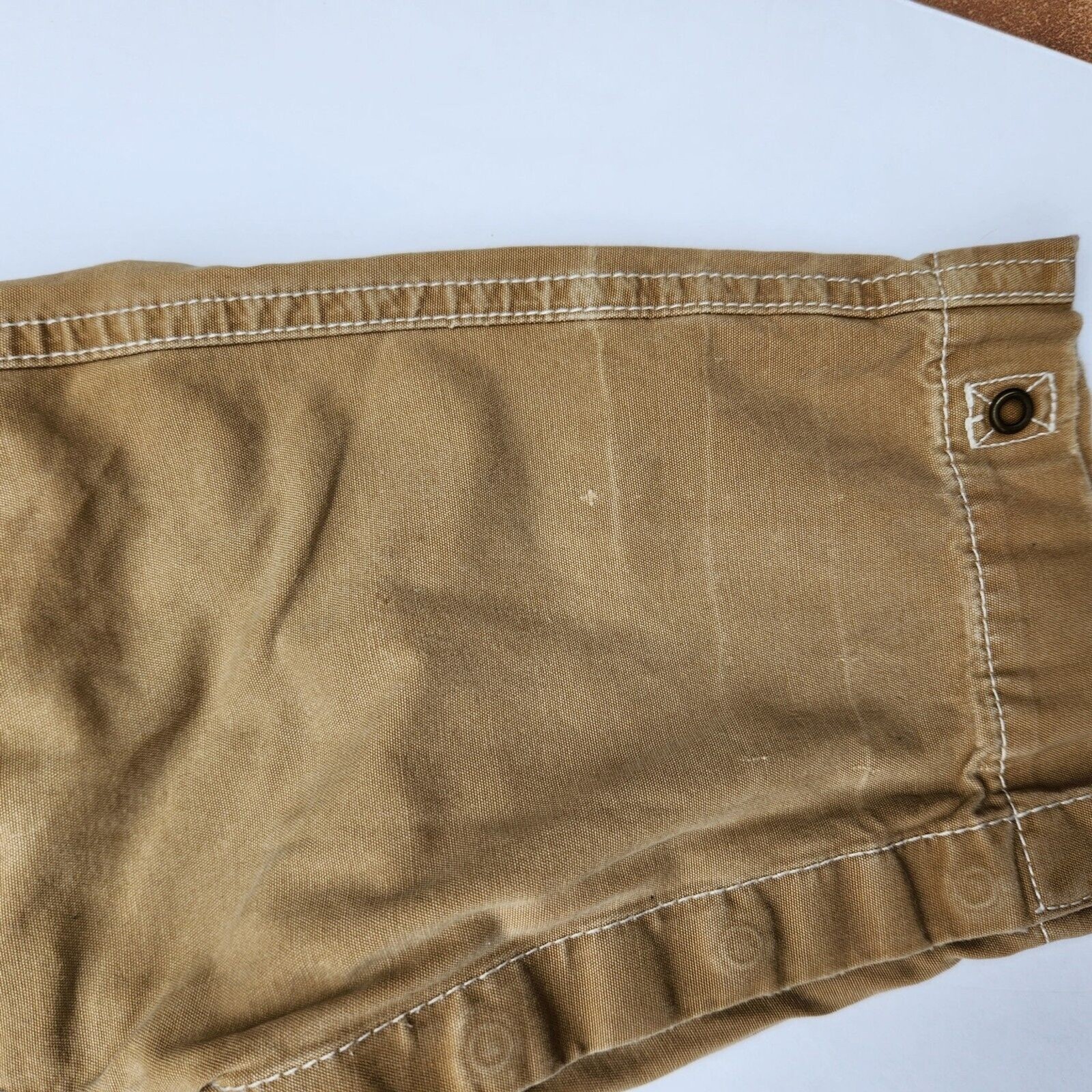 Baby Gap Boy’s 6-12m Outfit White Top Khaki Brown Cargo Pants Safari 2 Piece Set