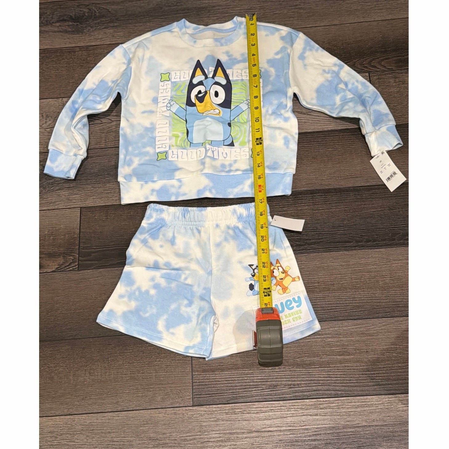 Bluey Good Times 2 Piece Outfit Set Size 4T NWT