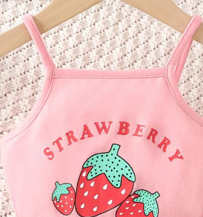 Baby Infant Girls Summer Outfit Spaghetti Strap Halter Ripped Denim Shorts 2PCS