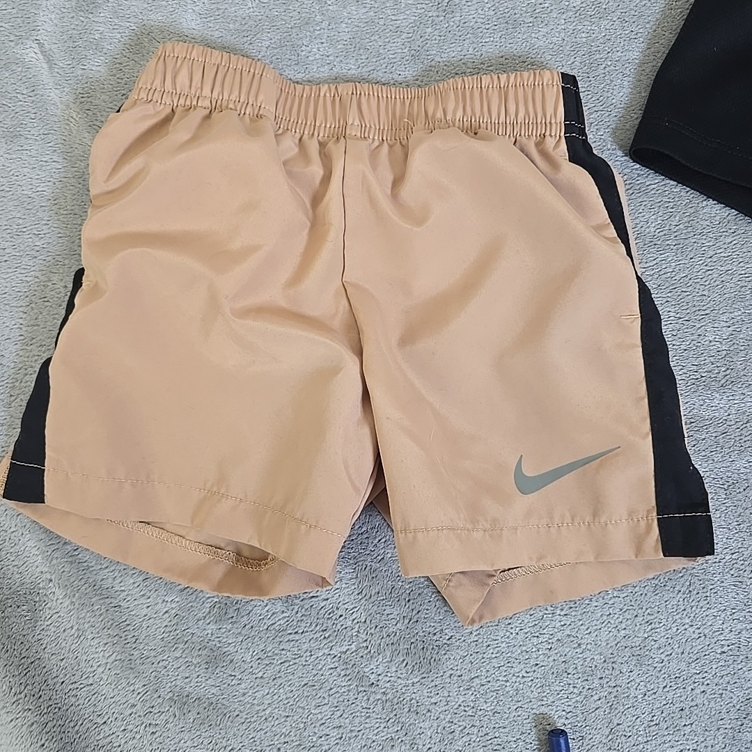 NIKE 3 PC SET Boys 18M Multi-Color Dri Fit Shorts And Shirt Activewear