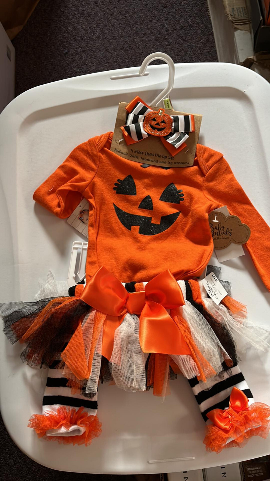Baby Essentials/Little Lass Baby Halloween Outfits Sets 3m 3-6m, 6m 9m, 12m, 24m