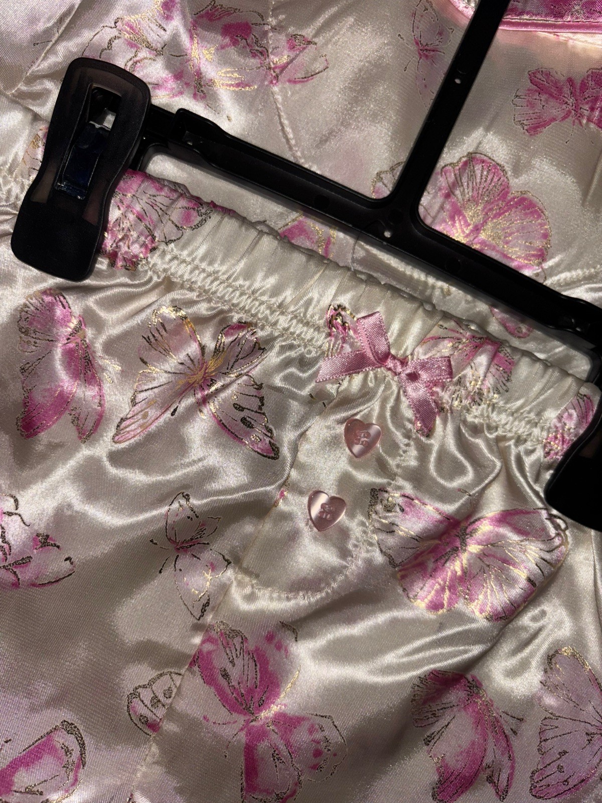 Paris Hilton Toddler 2 Piece Satin Sleep Set 3T – PINK