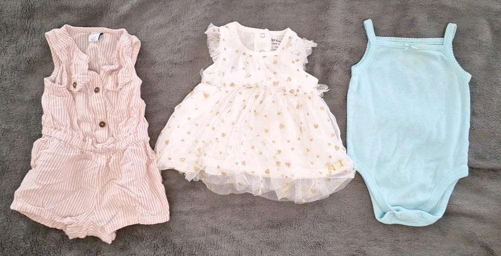 Infant Baby Girl 3-6 Month Lot of 14 Bundle Mixed Clothing
