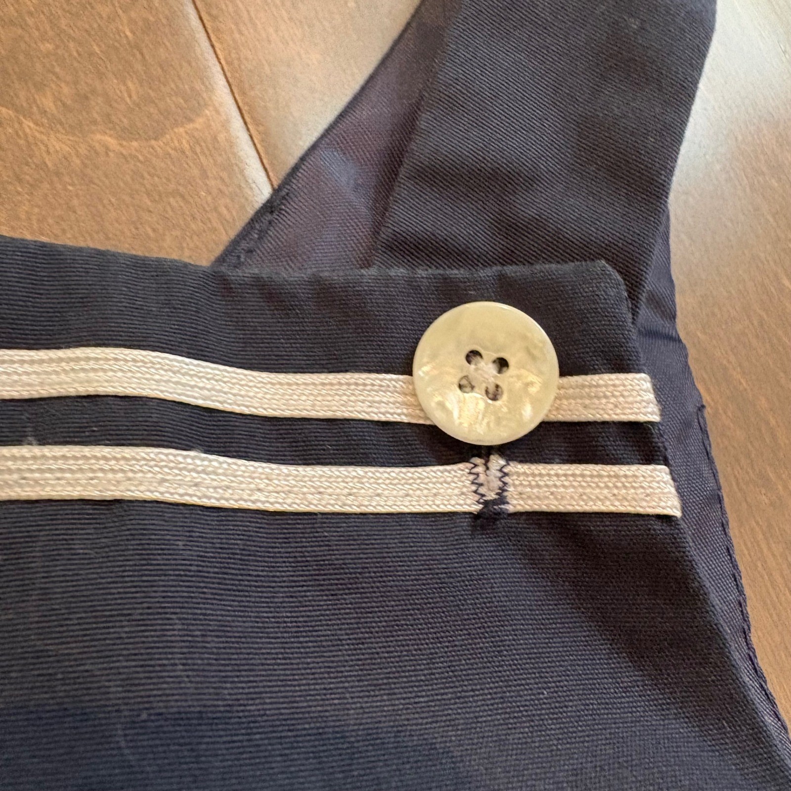 Good Lad Sailor Outfit 24M Navy Blue 3 Piece Set Jacket Shortall Hat Nautical