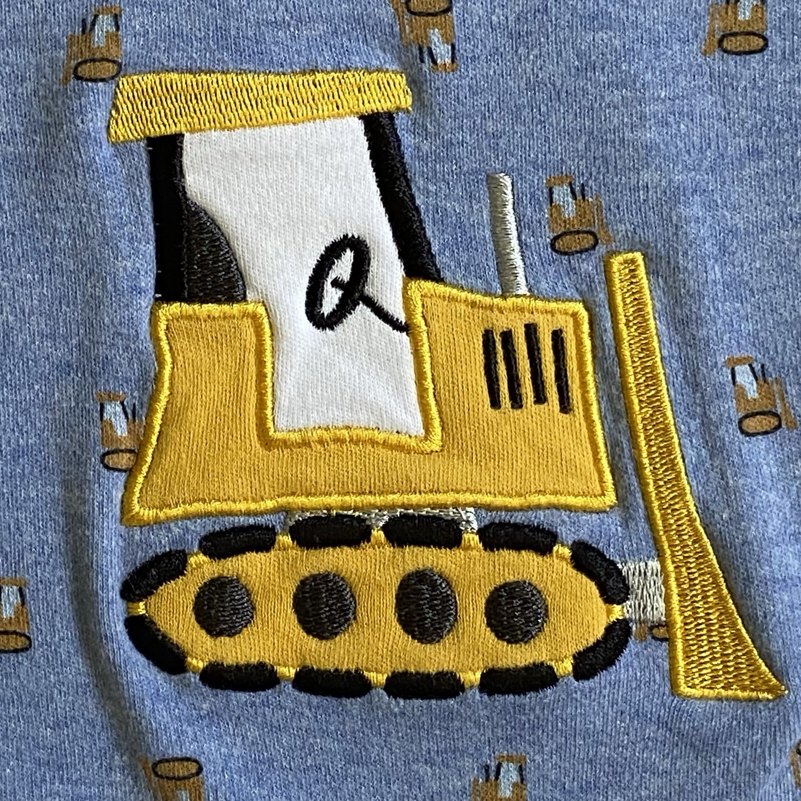 John Deere Baby Outfit Size 3 6 Months Tractor Patch One Piece Cotton Romper