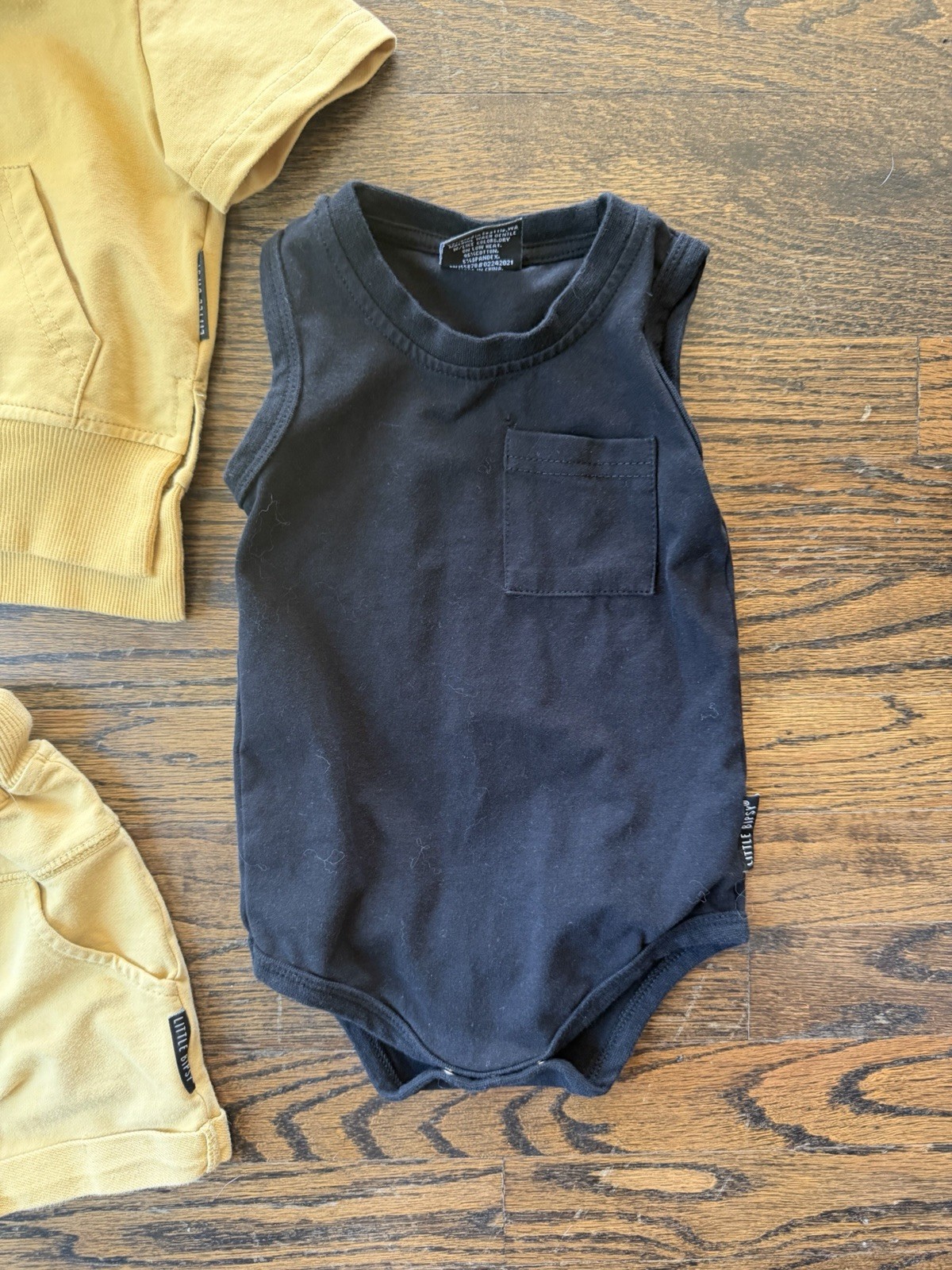 Little Bipsy Short Shirt Romper Pants Baby Boy Bundle 6-12 Months Set Lot Girl