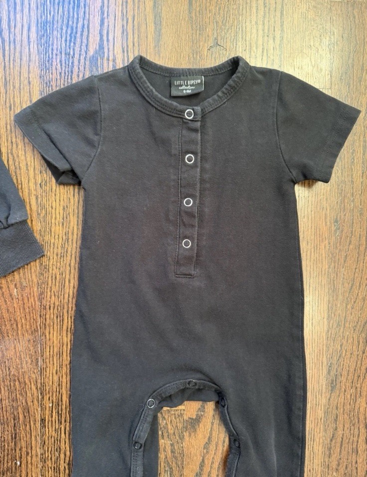 Little Bipsy Short Shirt Romper Pants Baby Boy Bundle 6-12 Months Set Lot Girl