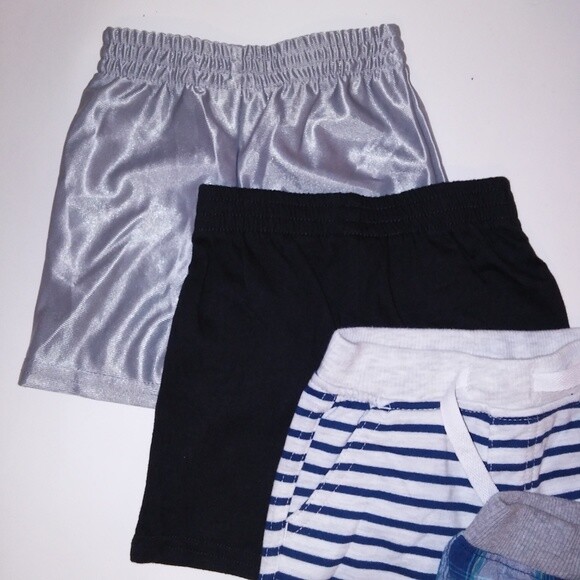 Set of 4 Wonderkids Boys Toddler Infant 12 Months Shorts Bottoms