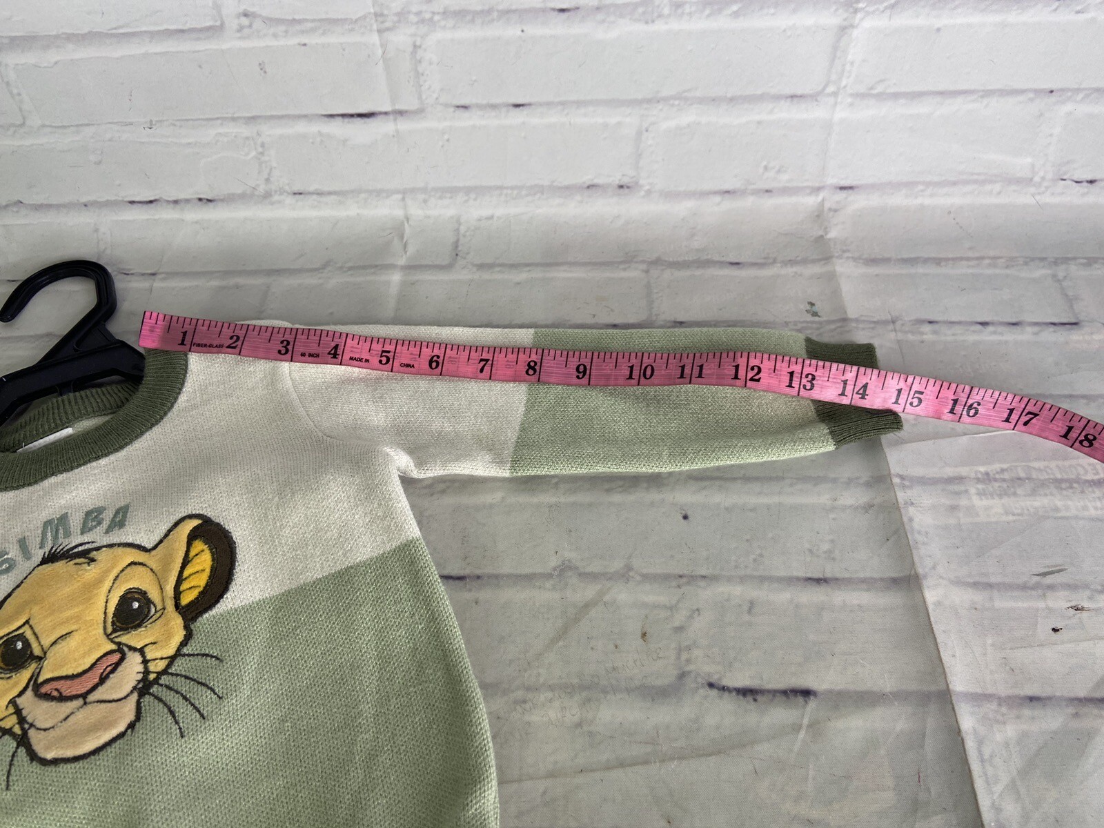 Disney Baby The Lion King Simba 2 Piece Set Outfit Knit Sweater Pants 18 Months