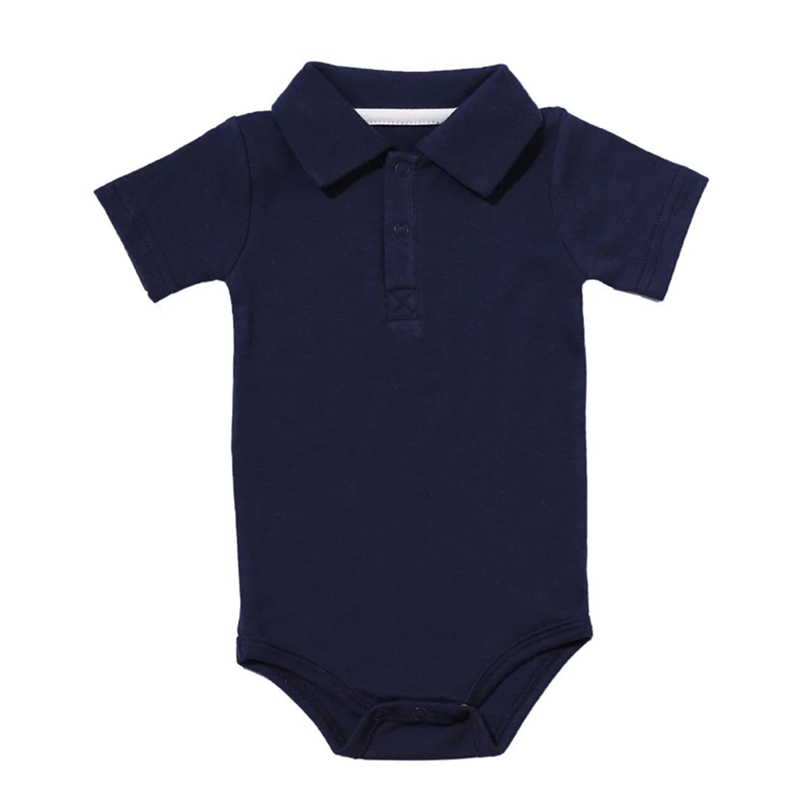 Collared “bodysuit,” “one piece” Solid Color – multiple sizes and colors