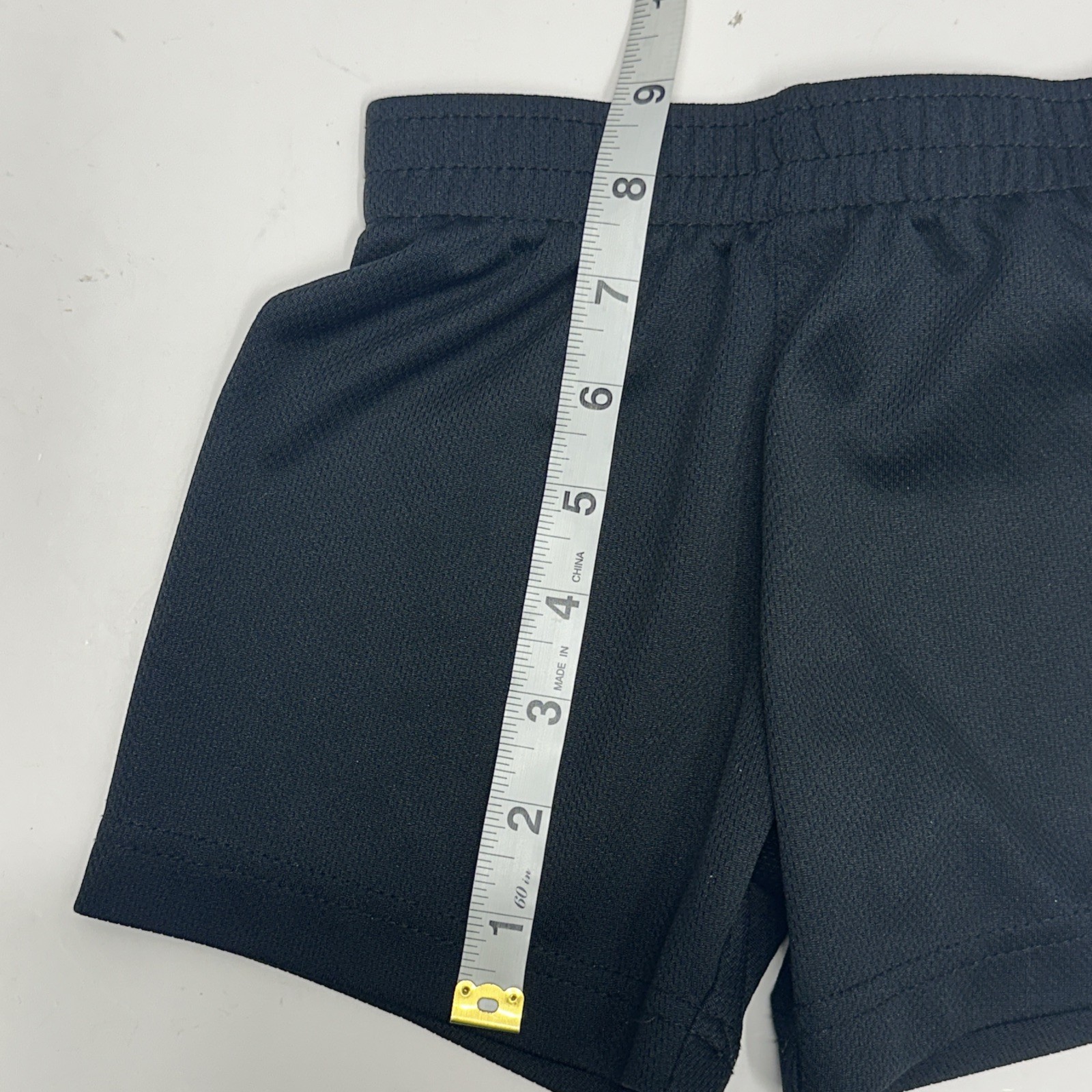 Nike Toddler Size 2T Two Piece Set Shirt And Shorts White/Black Swoosh