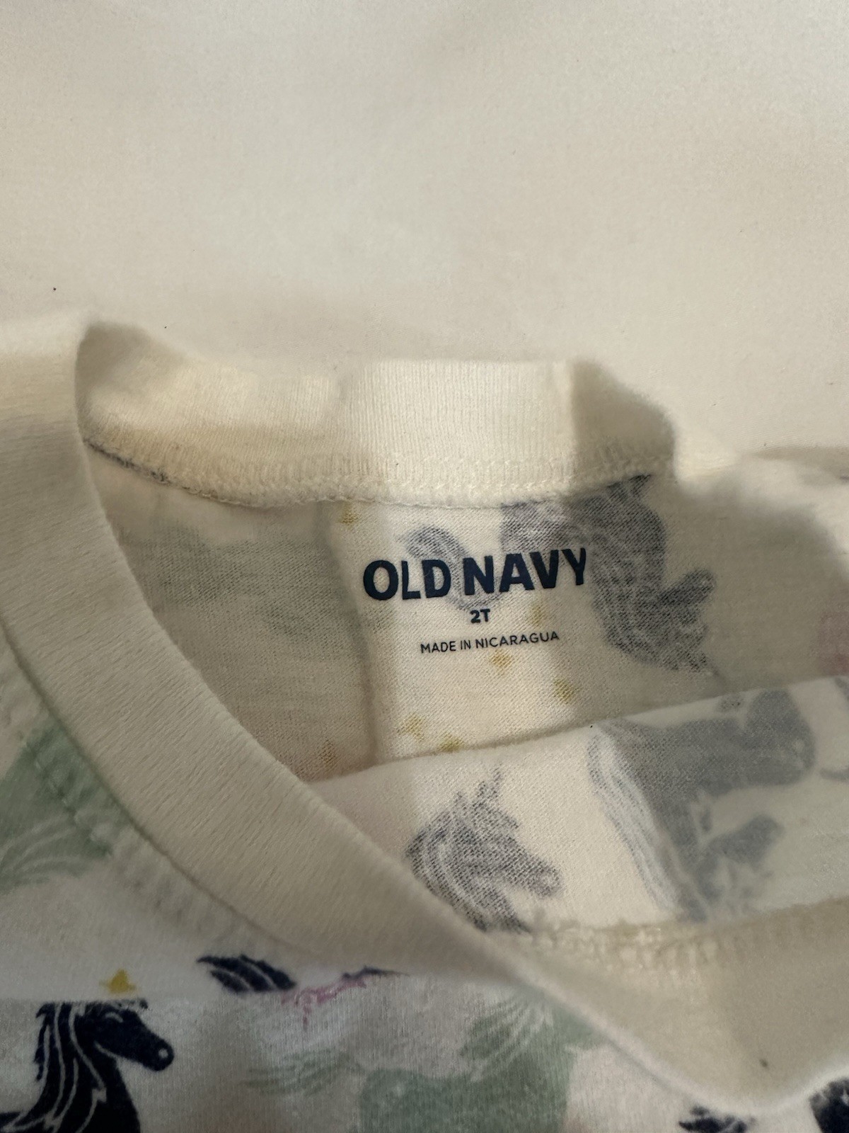 Girls Outfit (jeans Jacket And Unicorn t-Shirt Old Navy) 2T