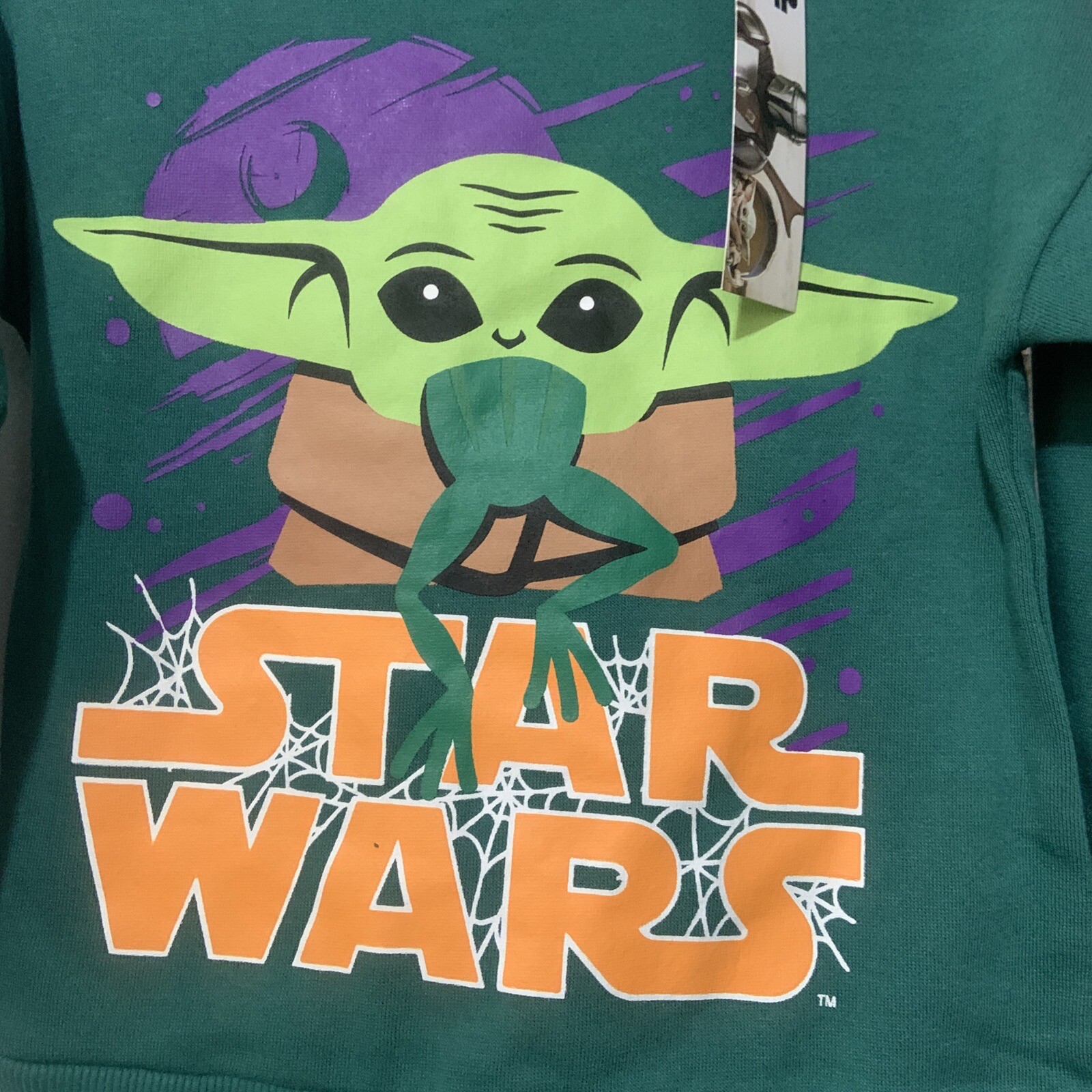 Baby Yoda Boys Halloween Sweatshirt and Pant Set, 2-Piece, Sizes 6