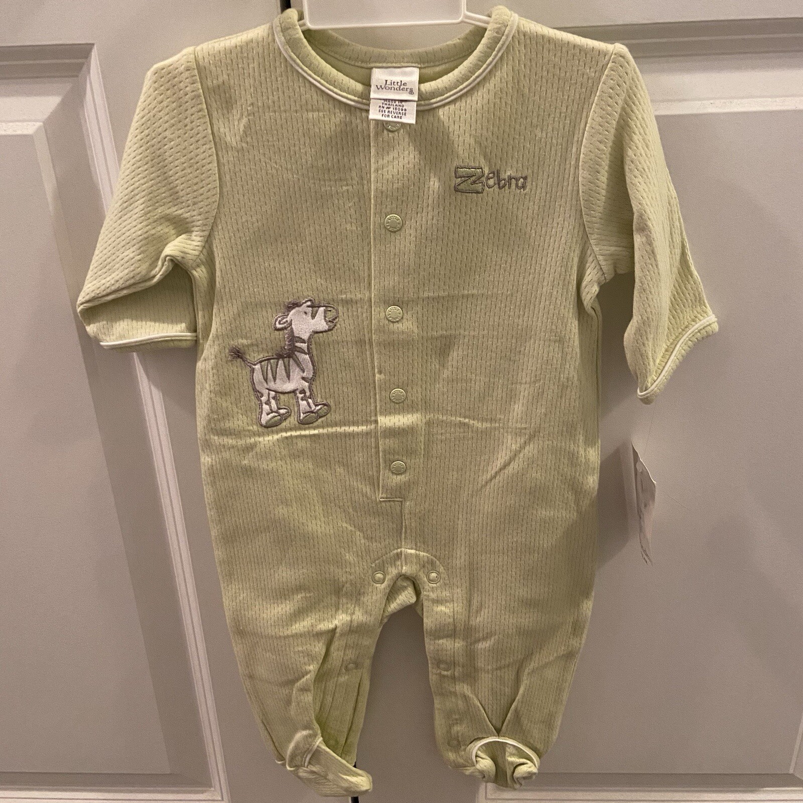 Little Wonders Zebra Outfit 0-3M