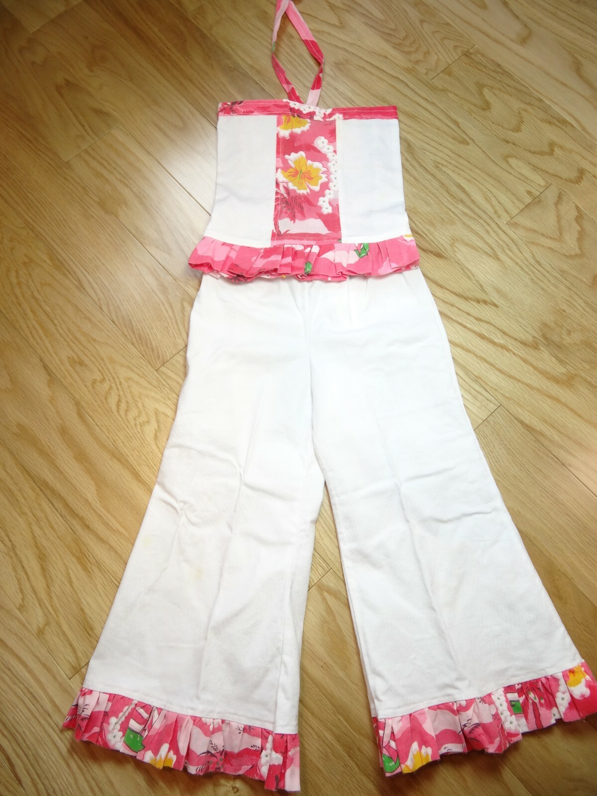 Girls Boutique Couture Designer Paradise Halter Top & Pants Set by MiaBambina 2T