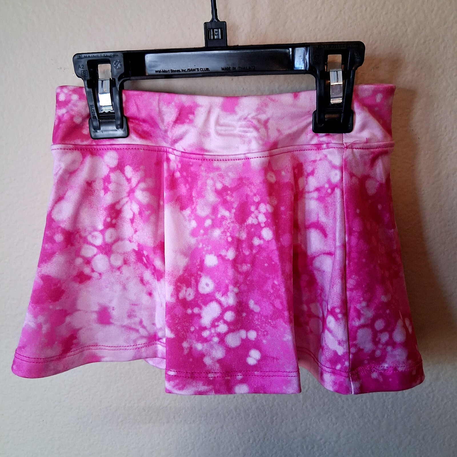 Under Armour Skort Set 24M Baby Girls Pink Black Tie Dye Tank Top Shorts Skirt