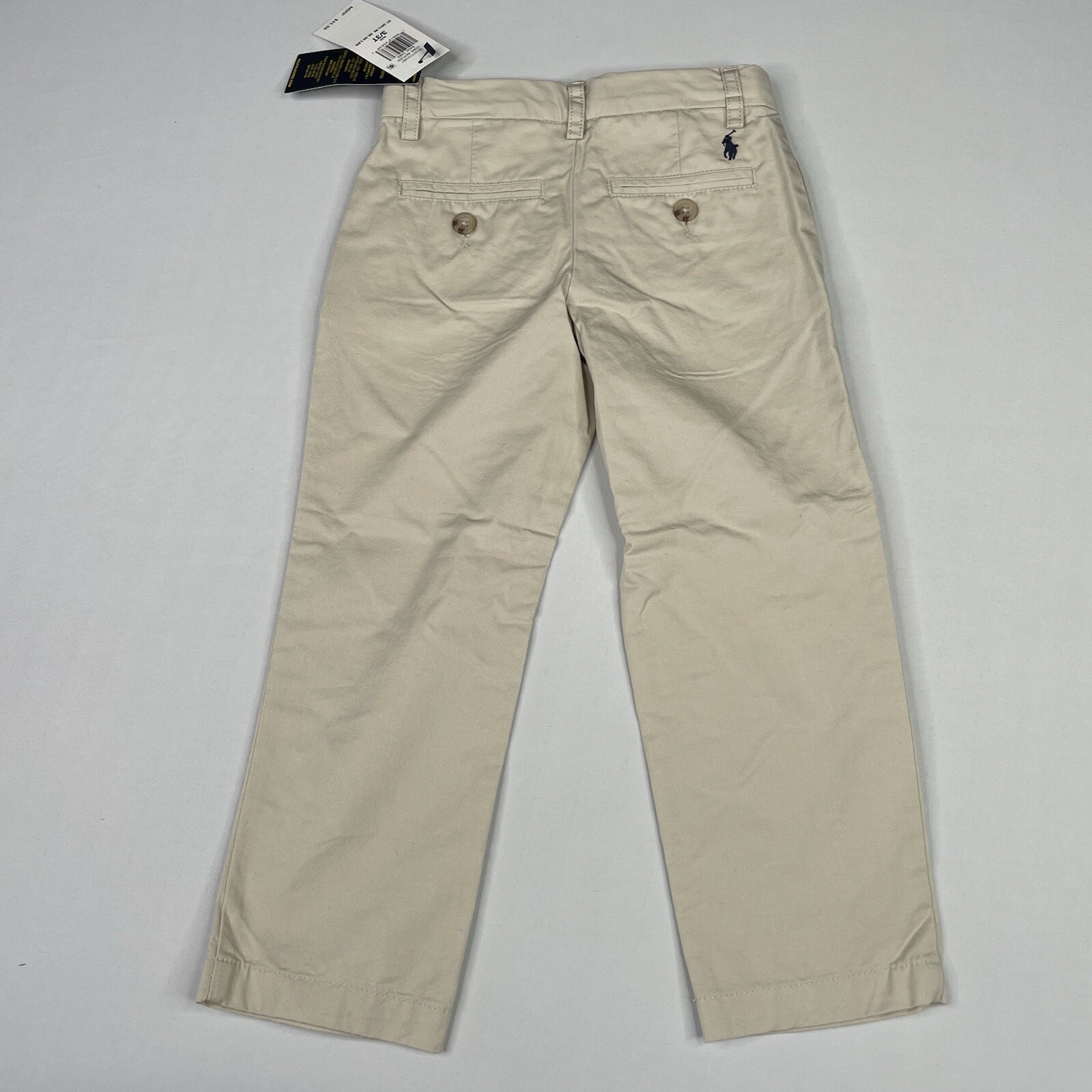 Polo Ralph Lauren Boys Polo Shirt & Pants Outfit Size 3/3T Mesh Polo Outfit
