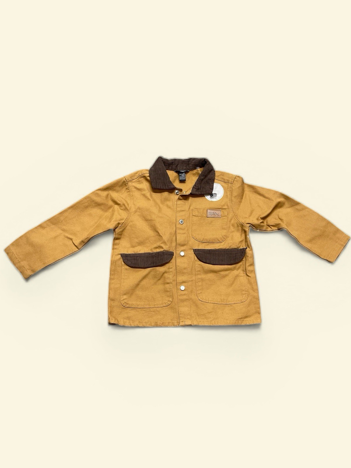 Eddie Bauer Kids 2-Piece Canvas Utility Jacket and Jogger Pants Set – Size 3T