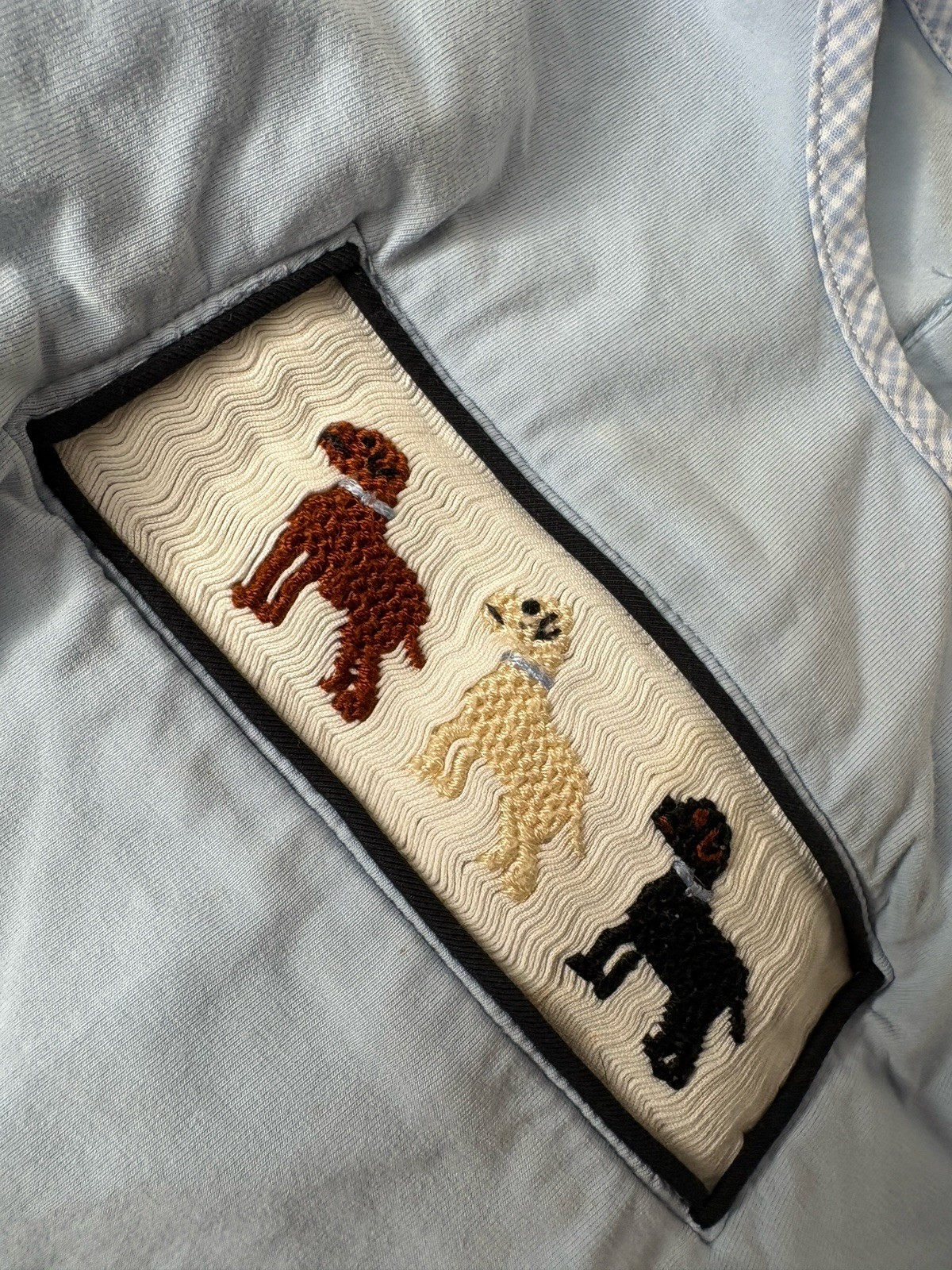 Classic Southern Smocks Boys 18 Month Puppy Dog Jon Jon Jumper Blue