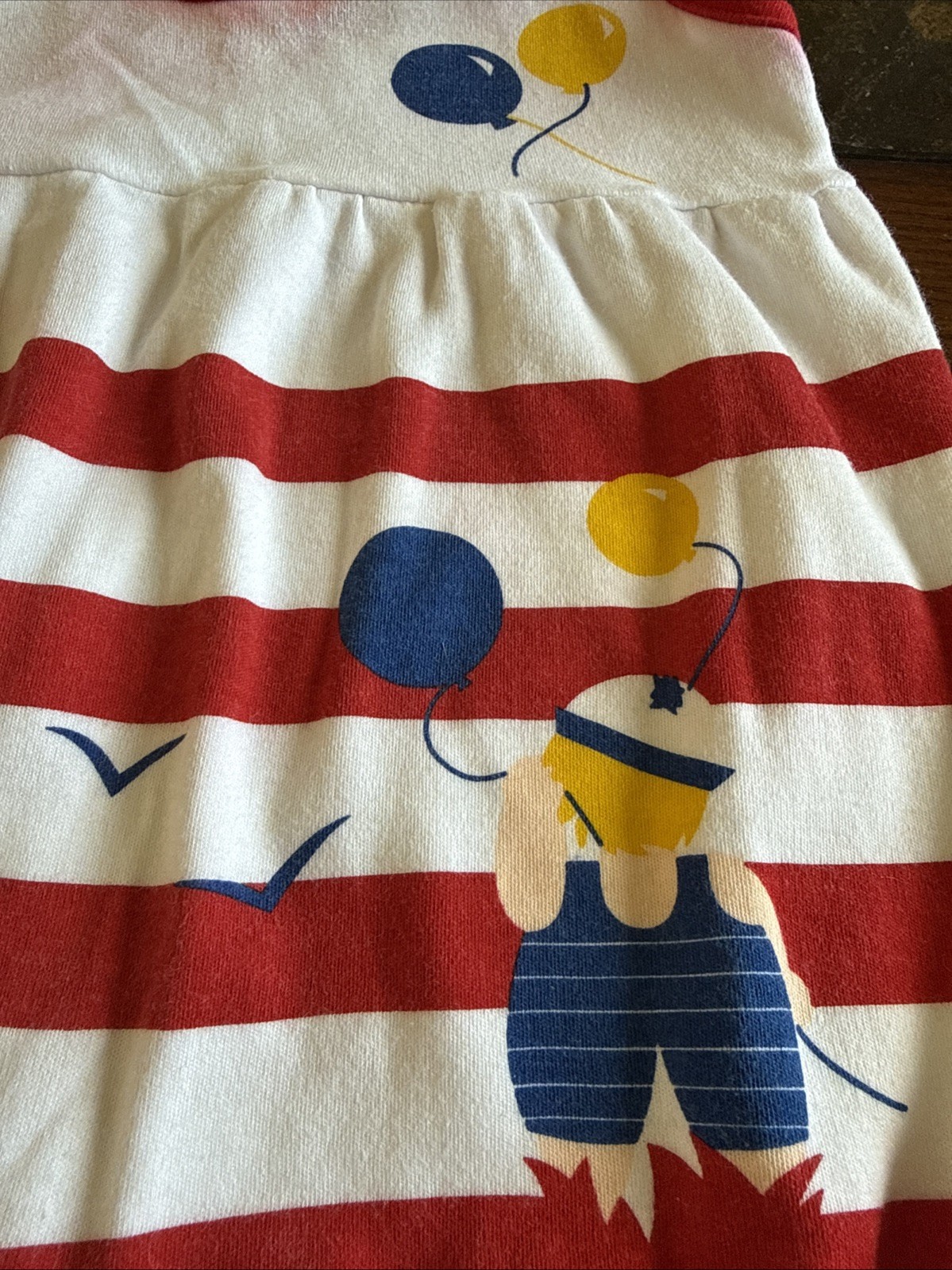Rare 1980’s Vintage Le Top RN 5514 Baby Jumper Boy Balloons 9mo