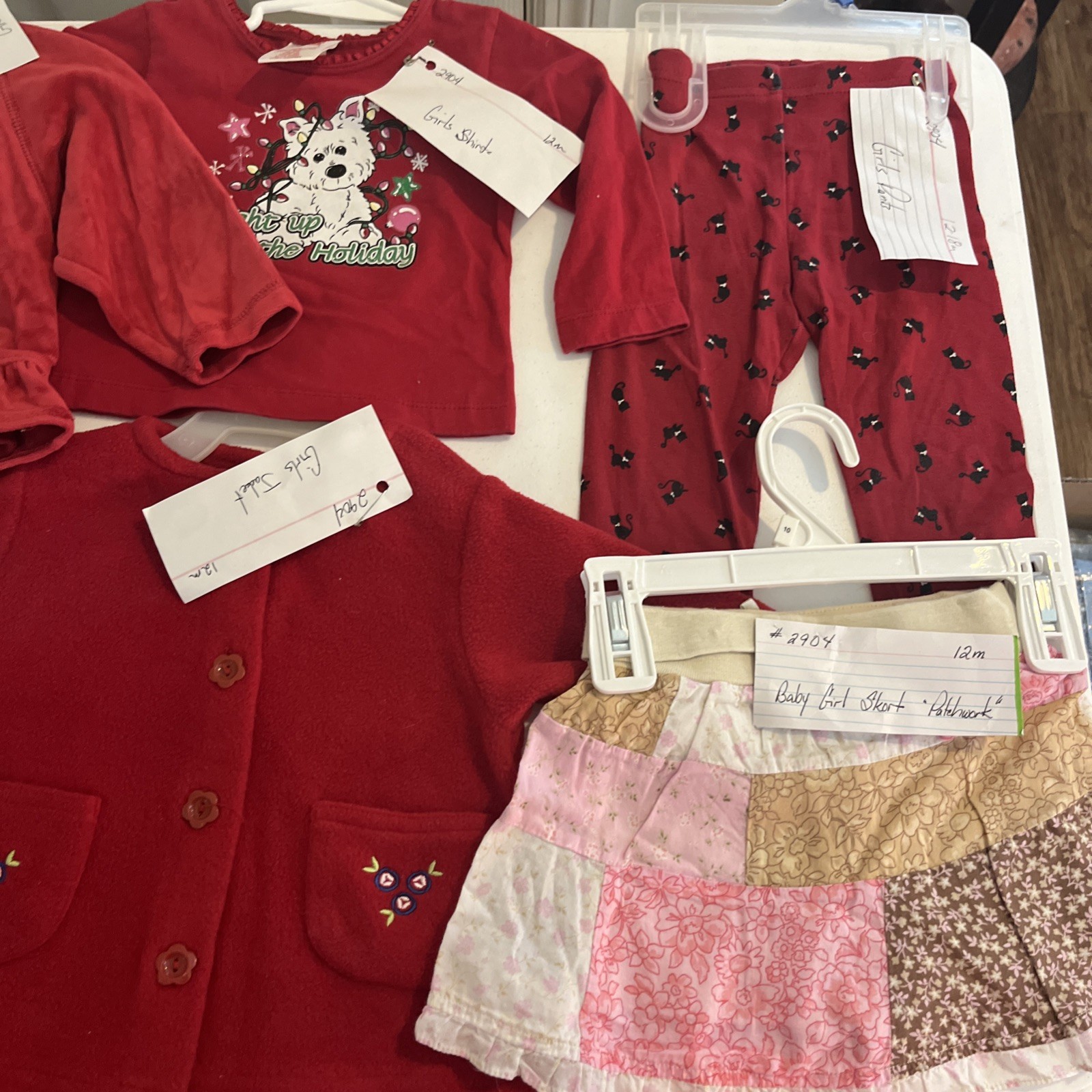Girls 12M -18M Lot Of 9