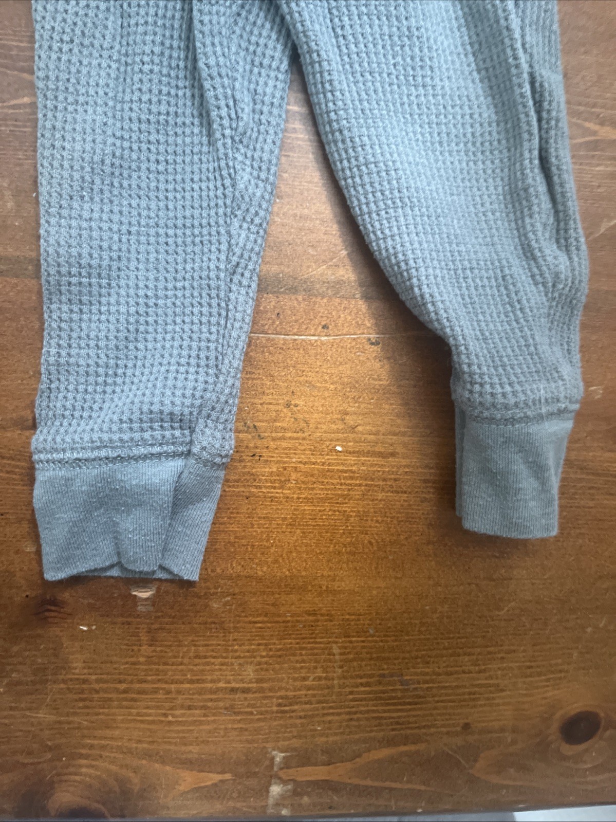LITTLE PLANET BY CARTERS 9M Waffle Long Sleeve Pant Set