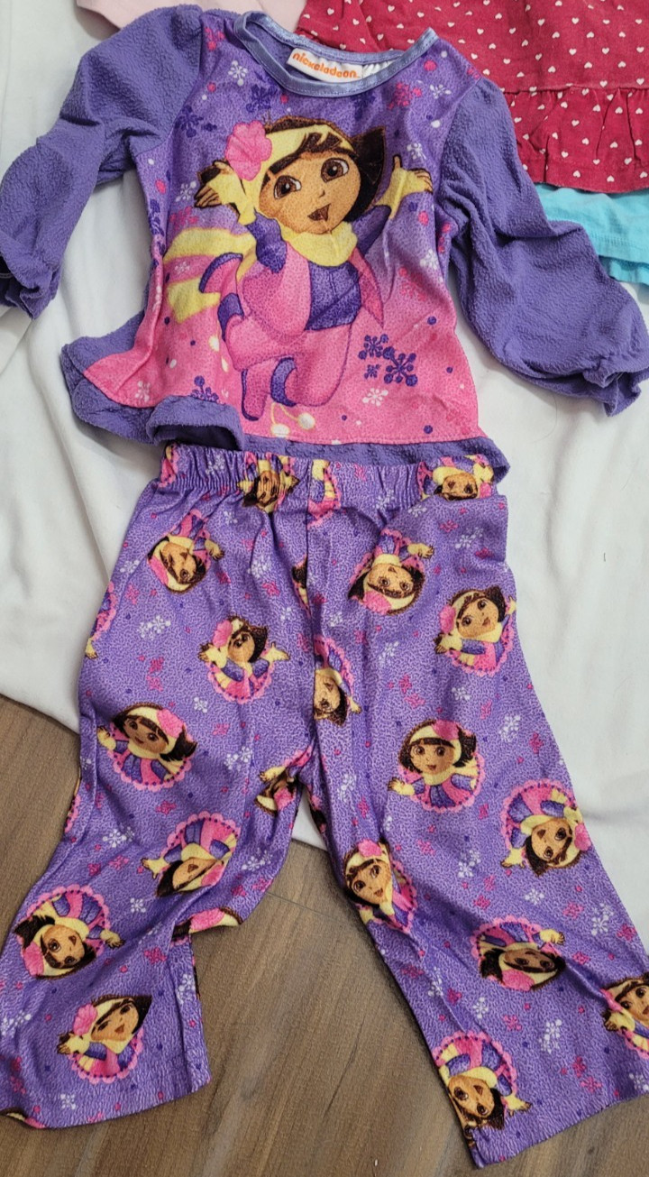 20 Pieces Mixed Lot of 6-9 month old Girls Clothes Bathing Suit Dresses Pajama