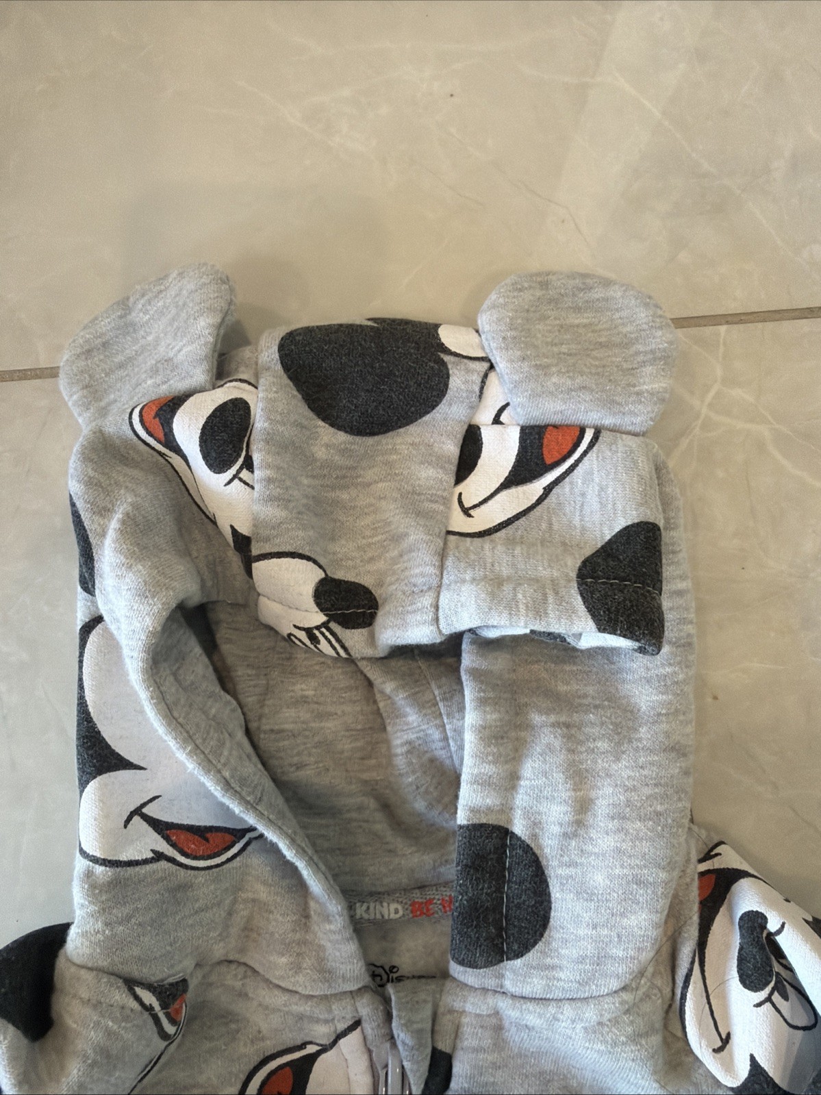 Baby Sweater Outfit Set 3-6 Months Disney Mickey Mouse With Ear Hood
