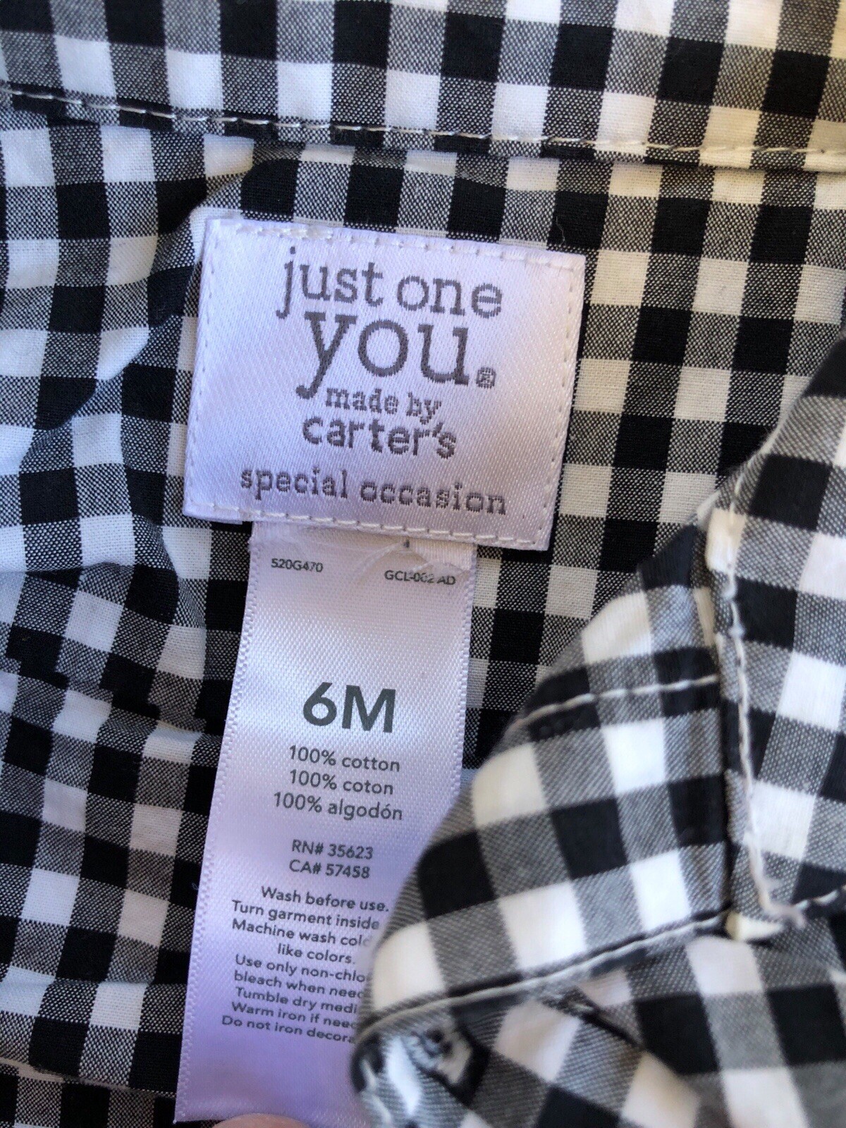 Just One You Toddler Boys Red Vest Black White Romper Shirt Pants 3/6 Months