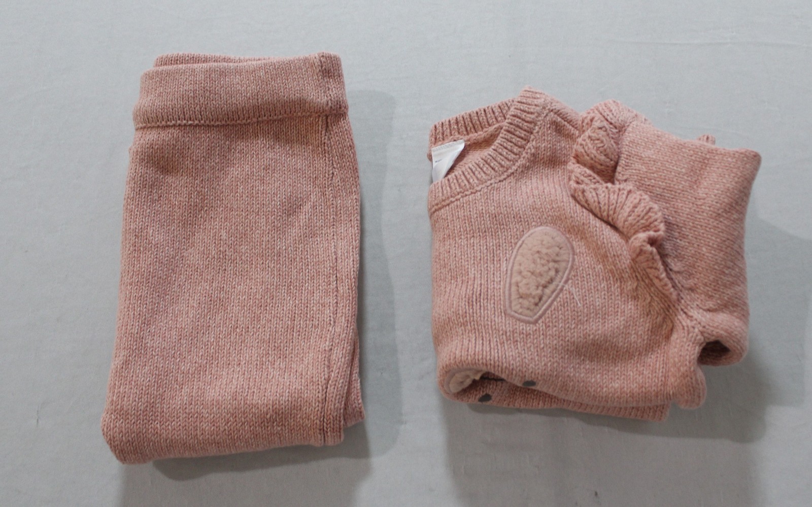Carter’s Baby’s 2-Piece Bunny Pullover & Jogger Set LB3 Pink Size 18 Months