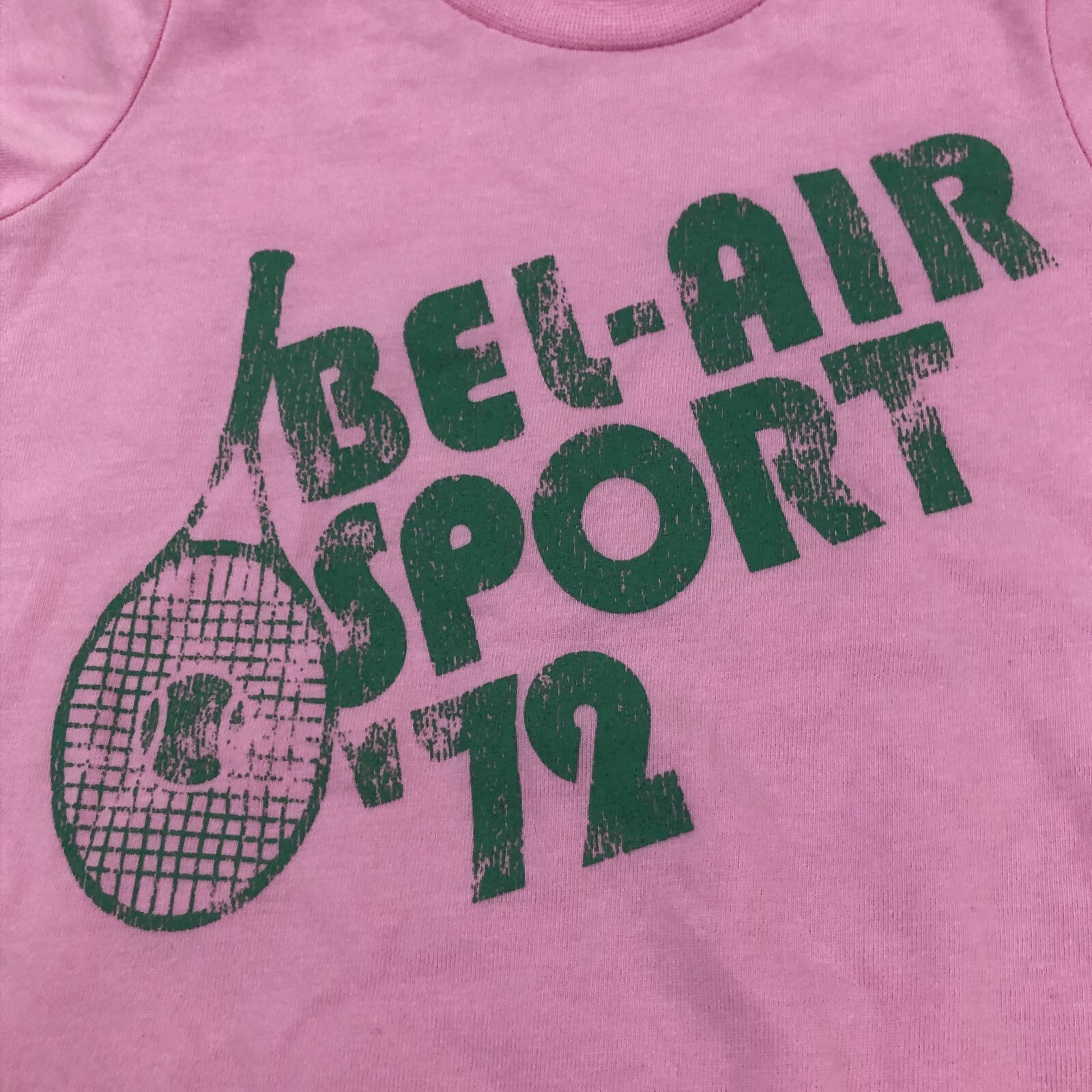 Grayson Mini Baby Girl 18M Pink T-Shirt Shorts 2PC Set Tennis Bel-Air Sport ’72